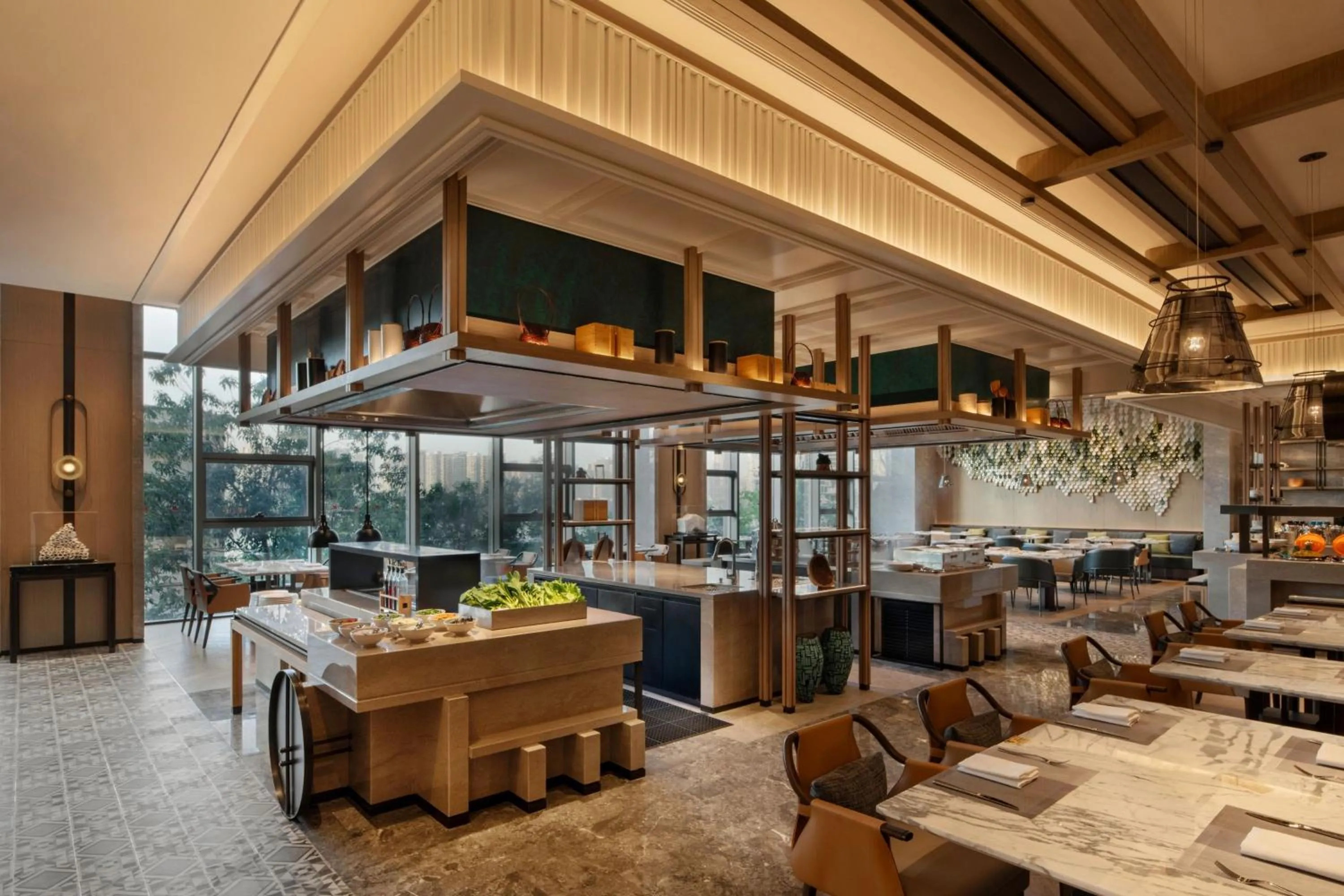 Restaurant/places to eat in Wuhan Marriott Hotel Wuchang