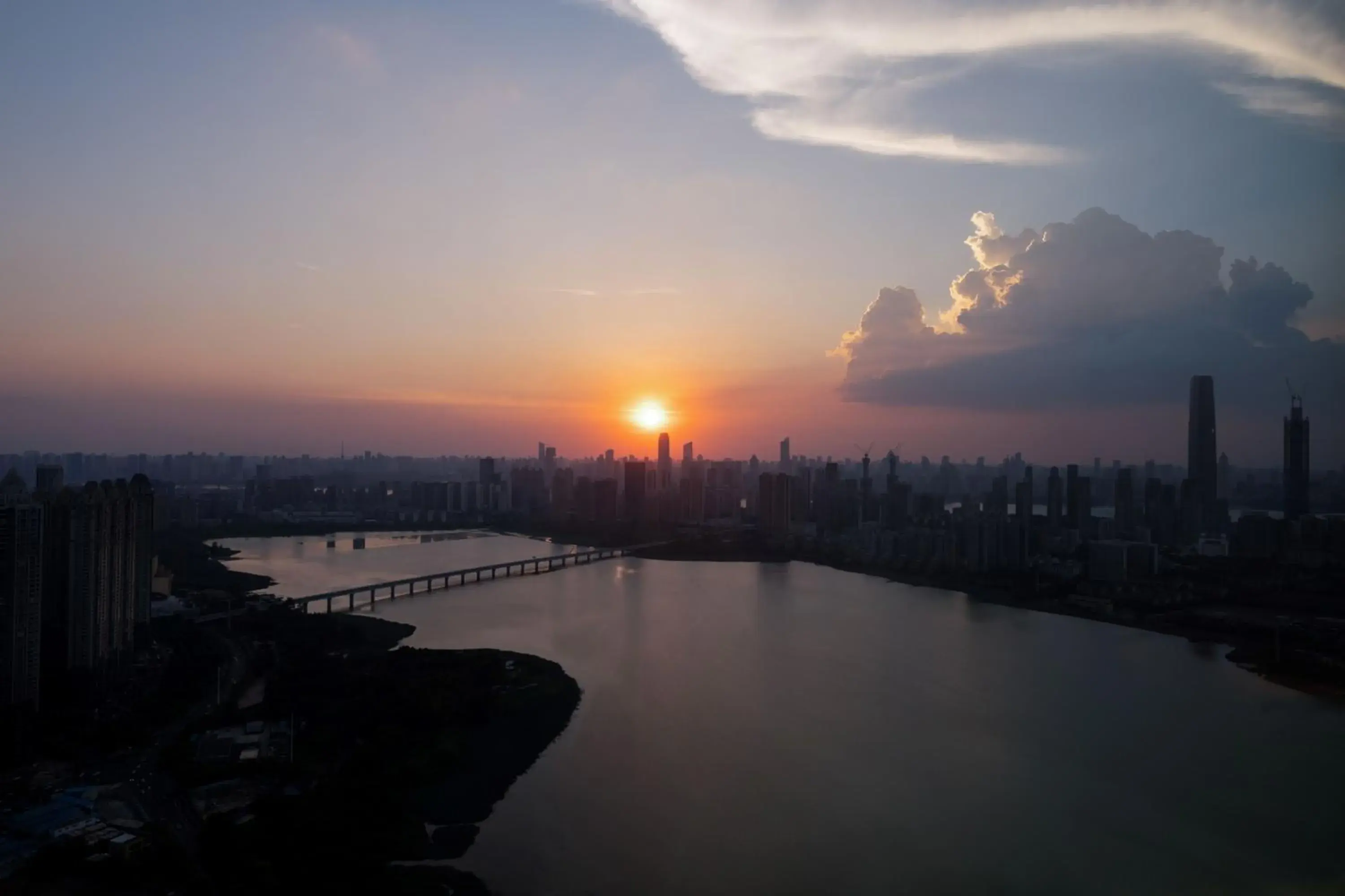 Executive Lake View King in Wuhan Marriott Hotel Wuchang Executive Lake View King in Wuhan Marriott Hotel Wuchang