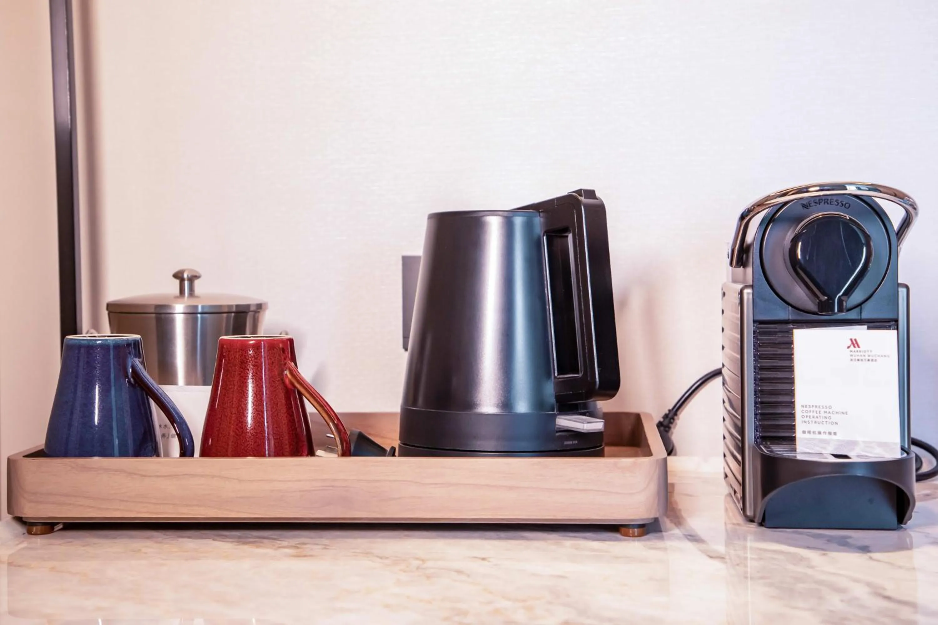 Coffee/tea facilities in Wuhan Marriott Hotel Wuchang