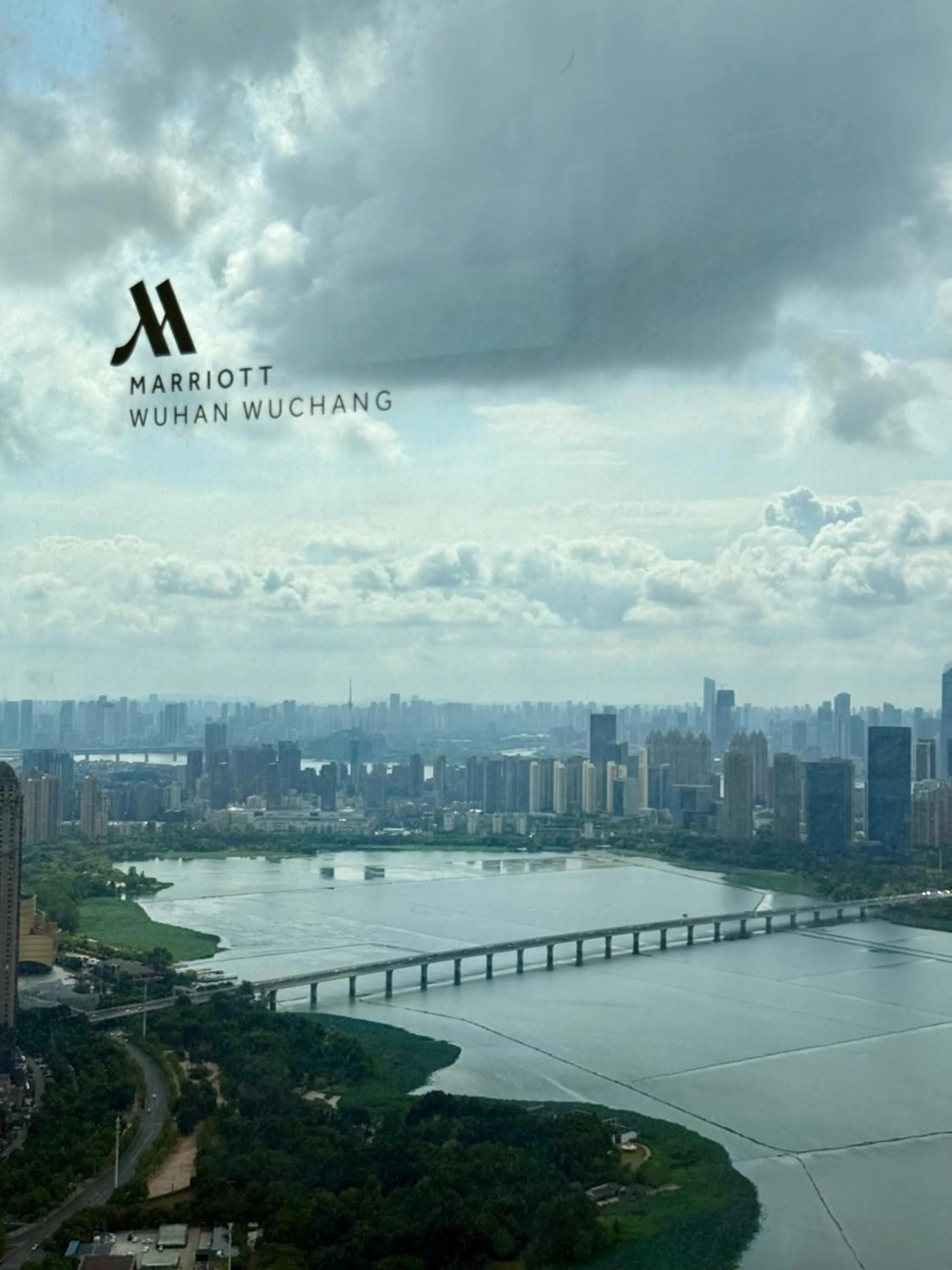 Balcony/Terrace in Wuhan Marriott Hotel Wuchang