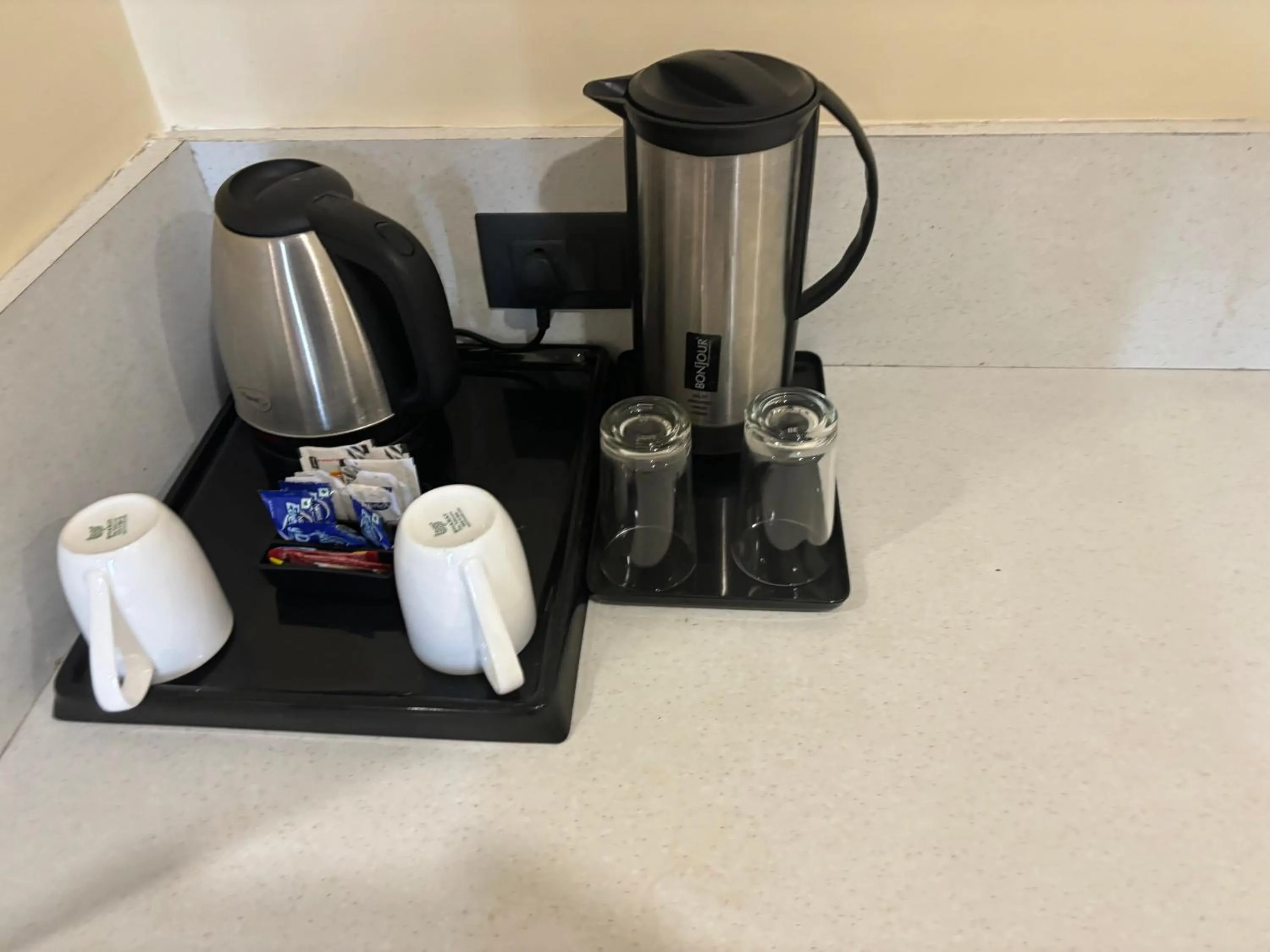 Coffee/tea facilities in Hotel Anju Shree Inn-Near Jaipur Airport Terminal 1