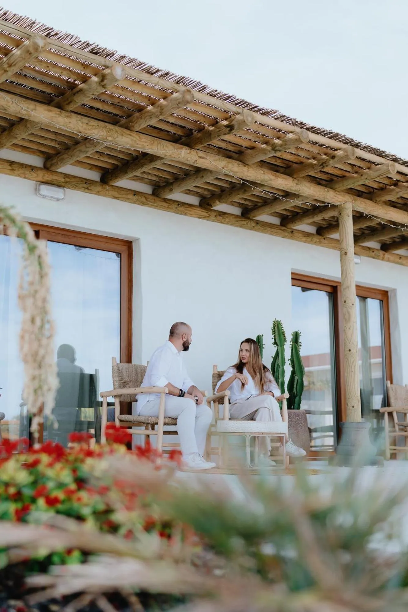Balcony/Terrace in Boutique Eco Hotel Costa Mágica