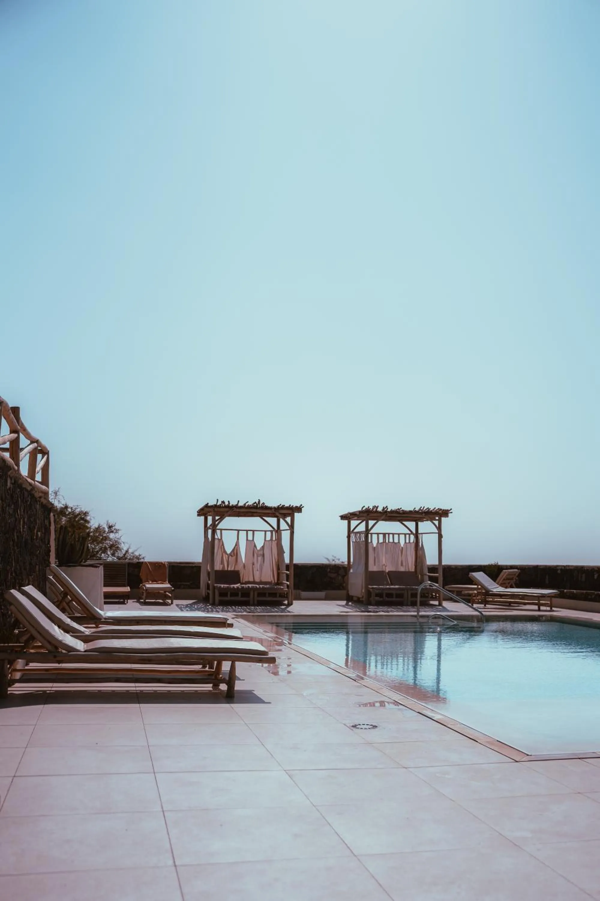 Swimming pool in Boutique Eco Hotel Costa Mágica