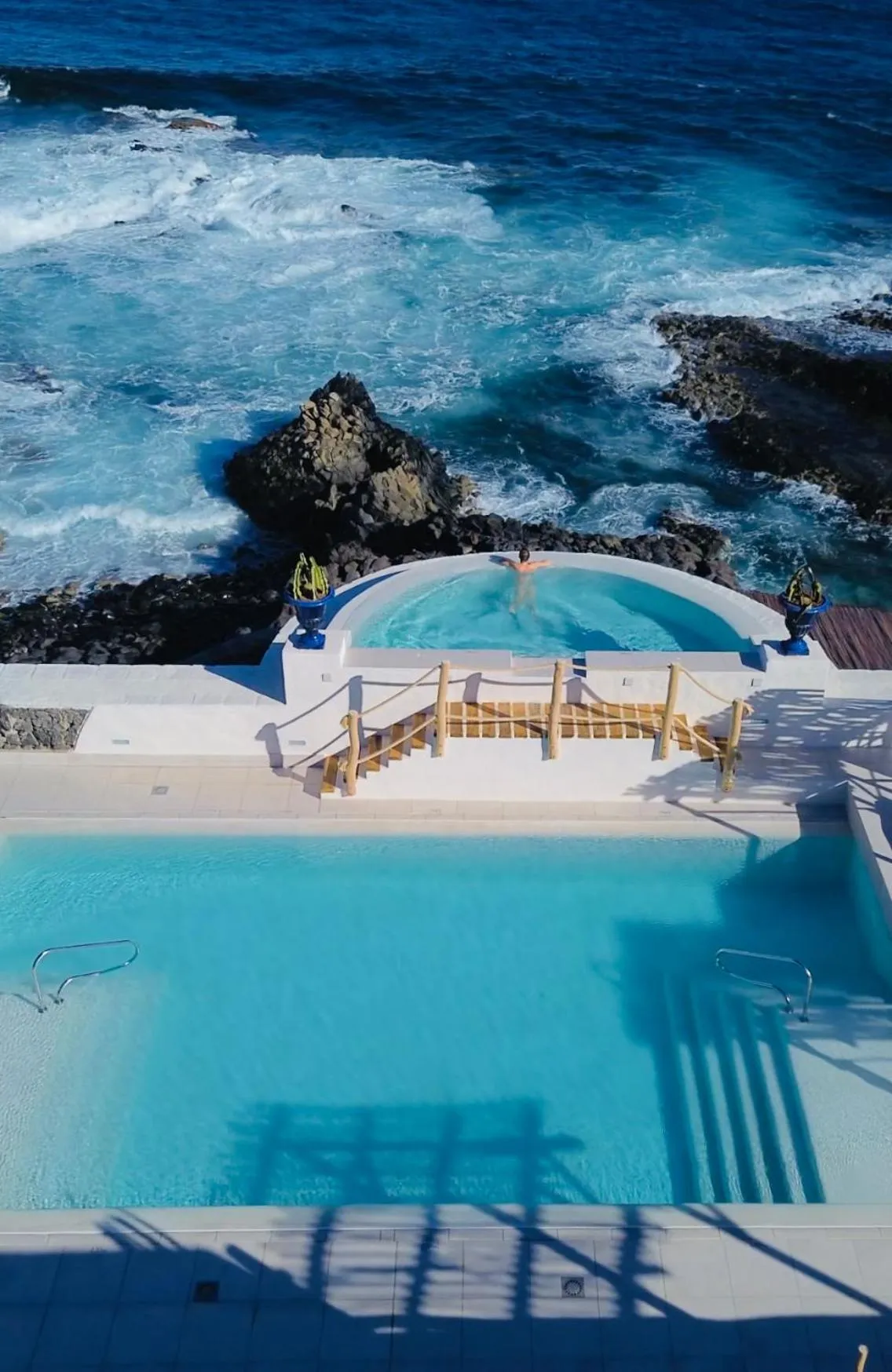 Swimming pool in Boutique Eco Hotel Costa Mágica