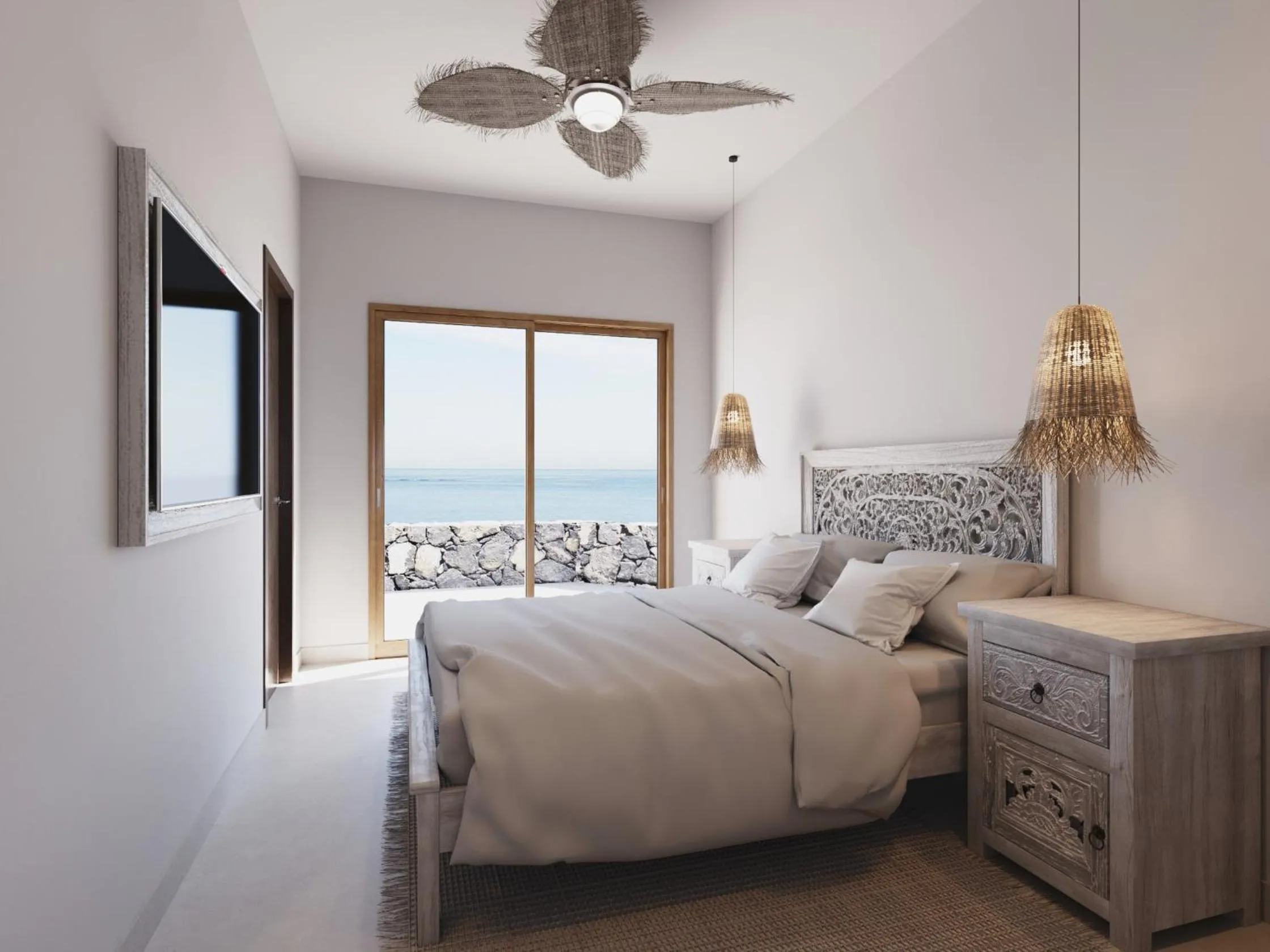 Bed in Boutique Eco Hotel Costa Mágica