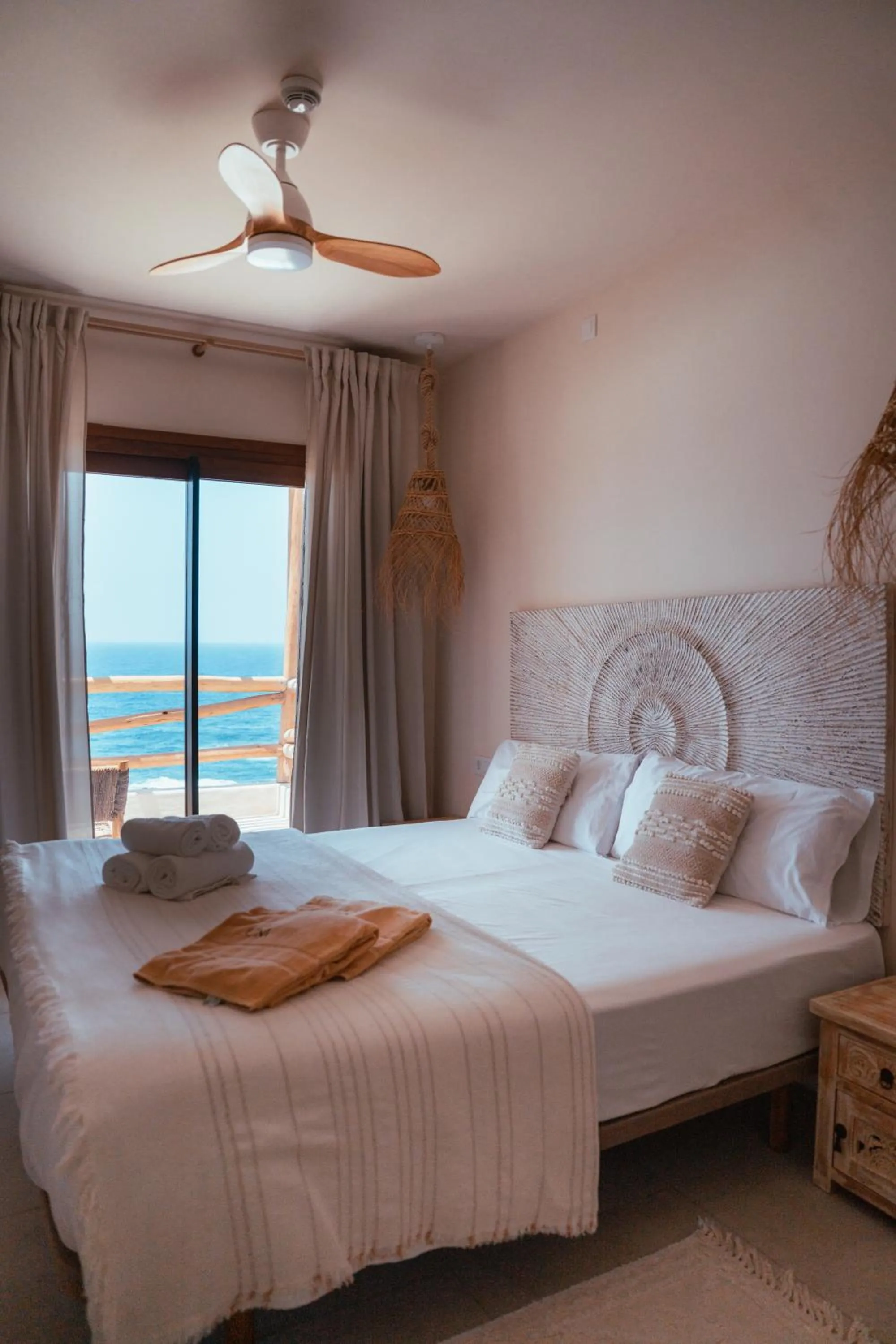 View (from property/room), Bed in Boutique Eco Hotel Costa Mágica