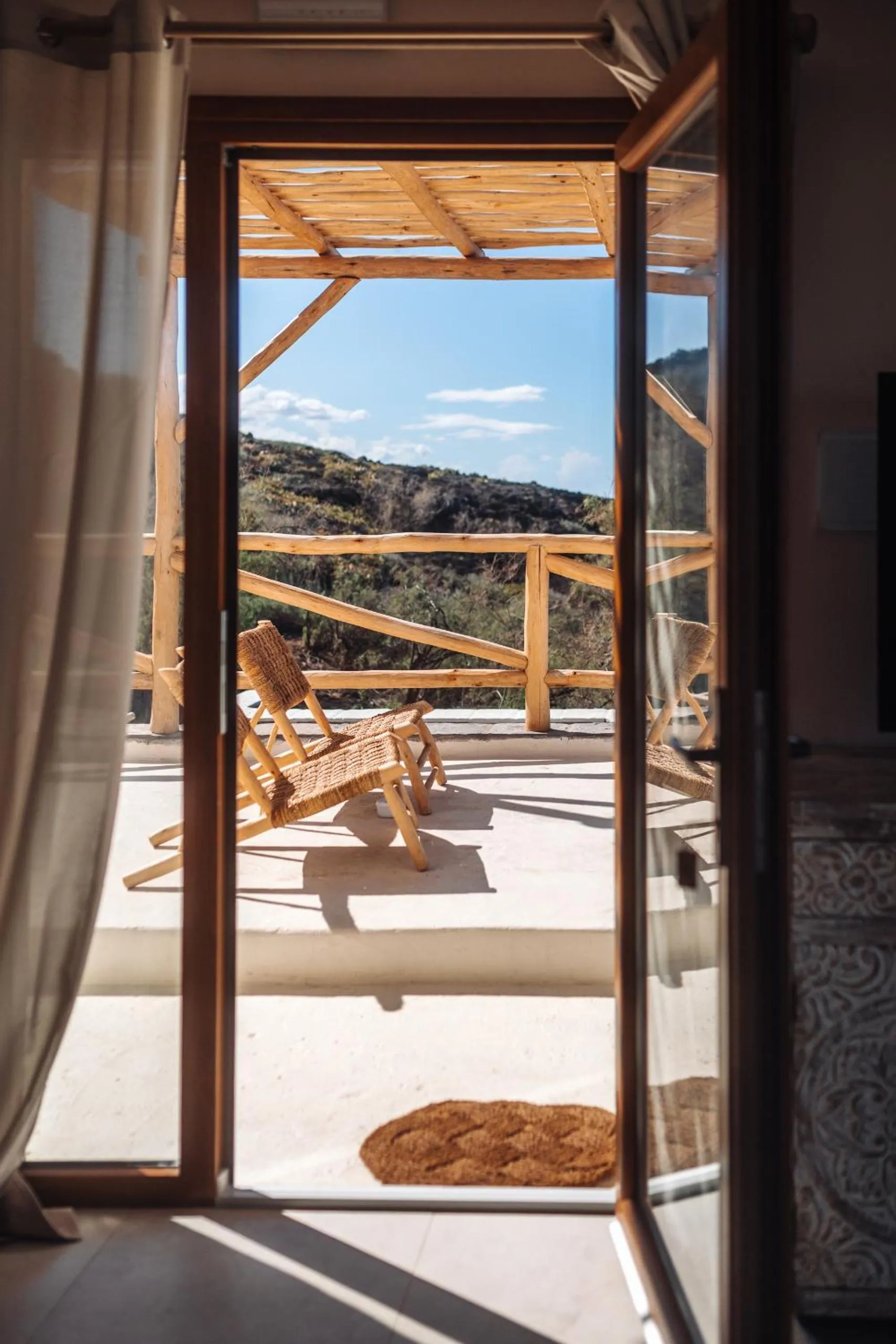 Balcony/Terrace in Boutique Eco Hotel Costa Mágica