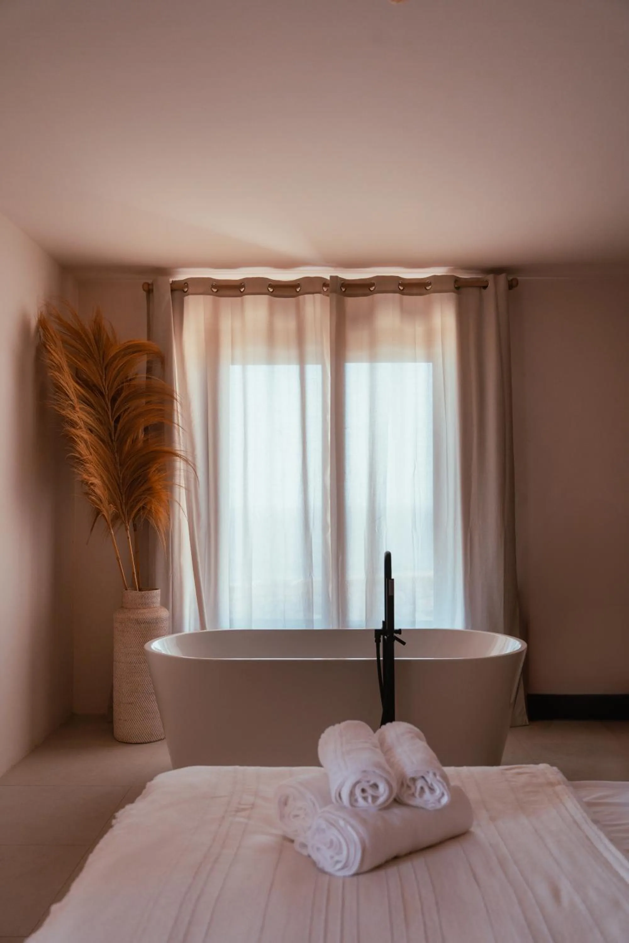 Bath, Bed in Boutique Eco Hotel Costa Mágica