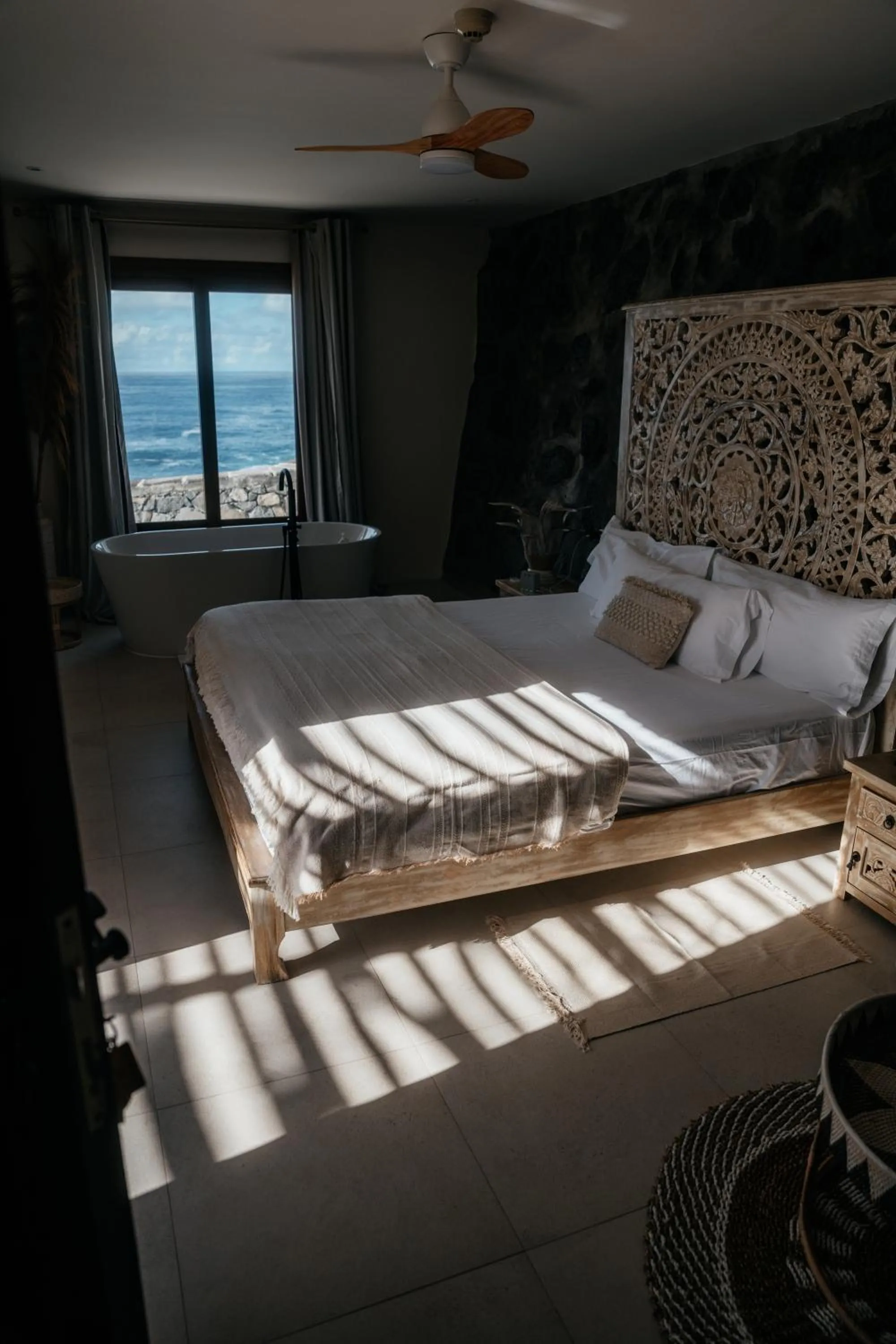 View (from property/room), Bed in Boutique Eco Hotel Costa Mágica