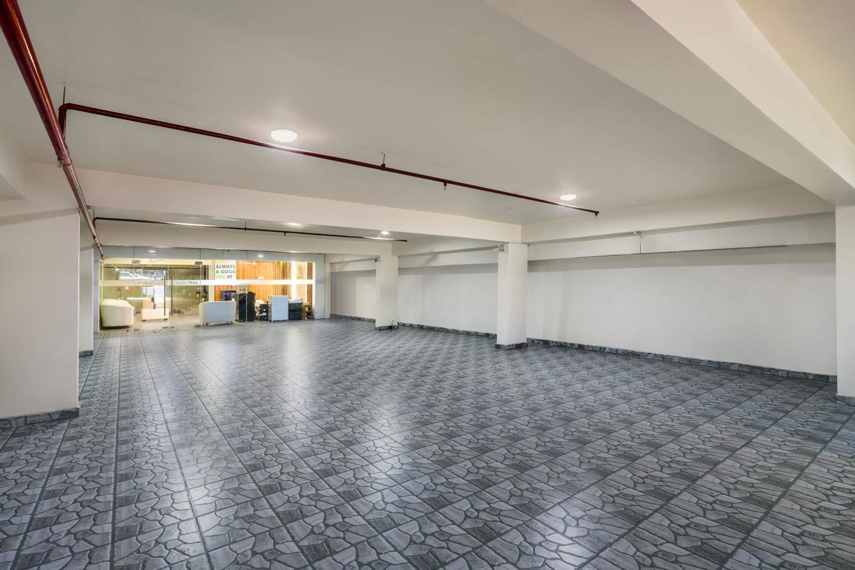 Parking in Treebo Iraa, 5 Minutes From Railway Station