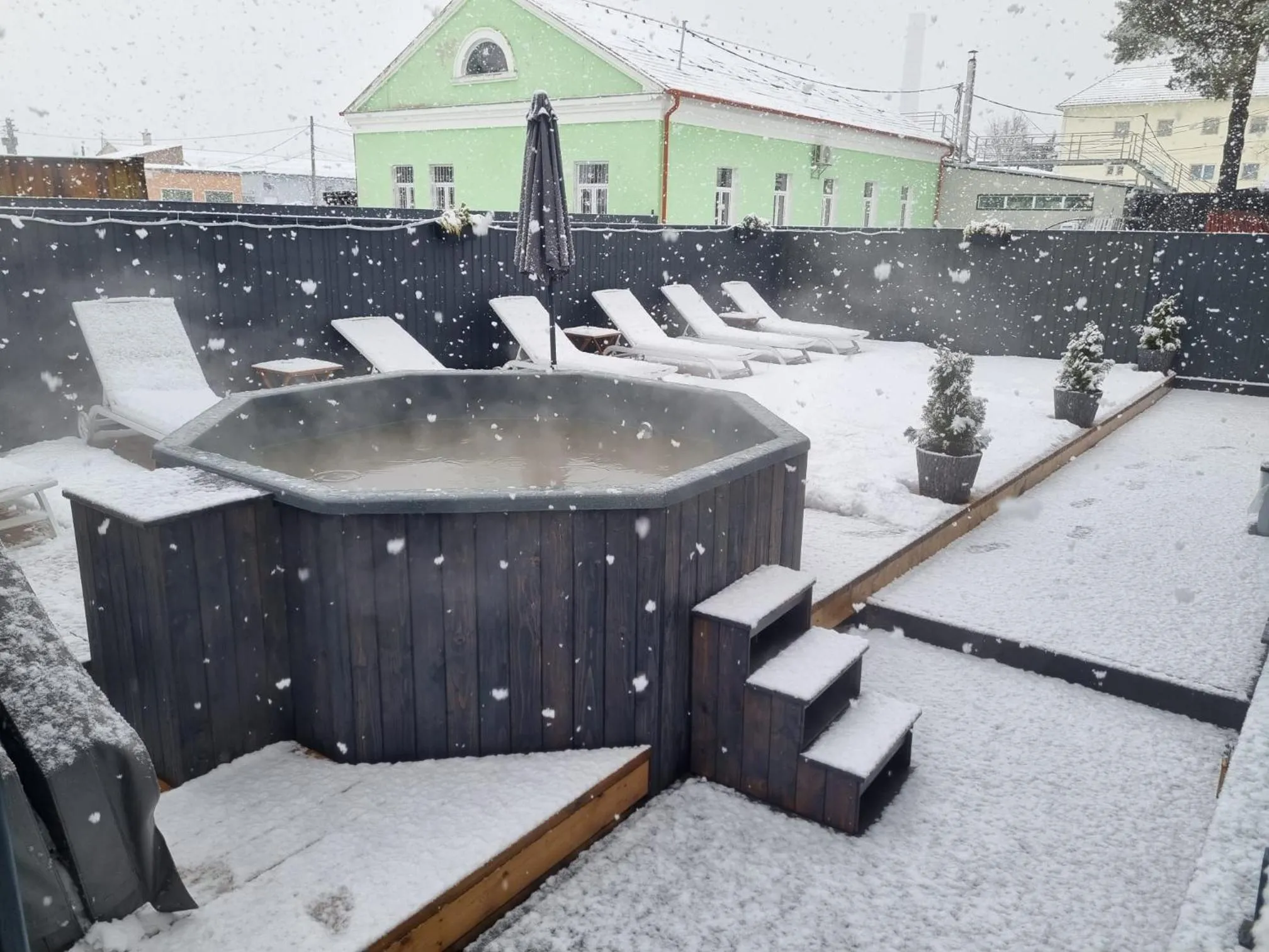 Swimming pool in Filo Hotel Wellness & Spa