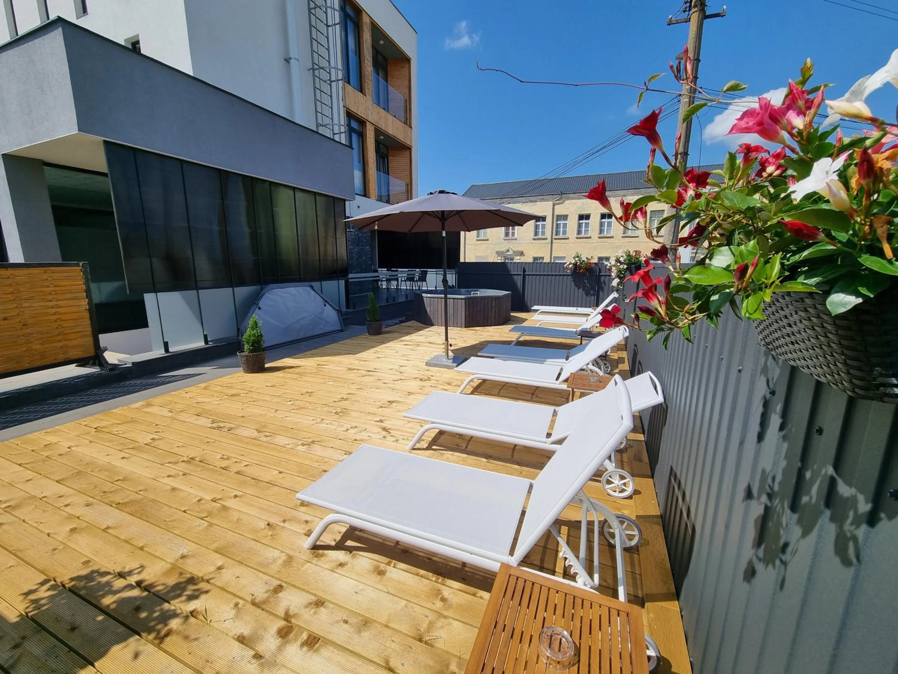 Swimming pool in Filo Hotel Wellness & Spa
