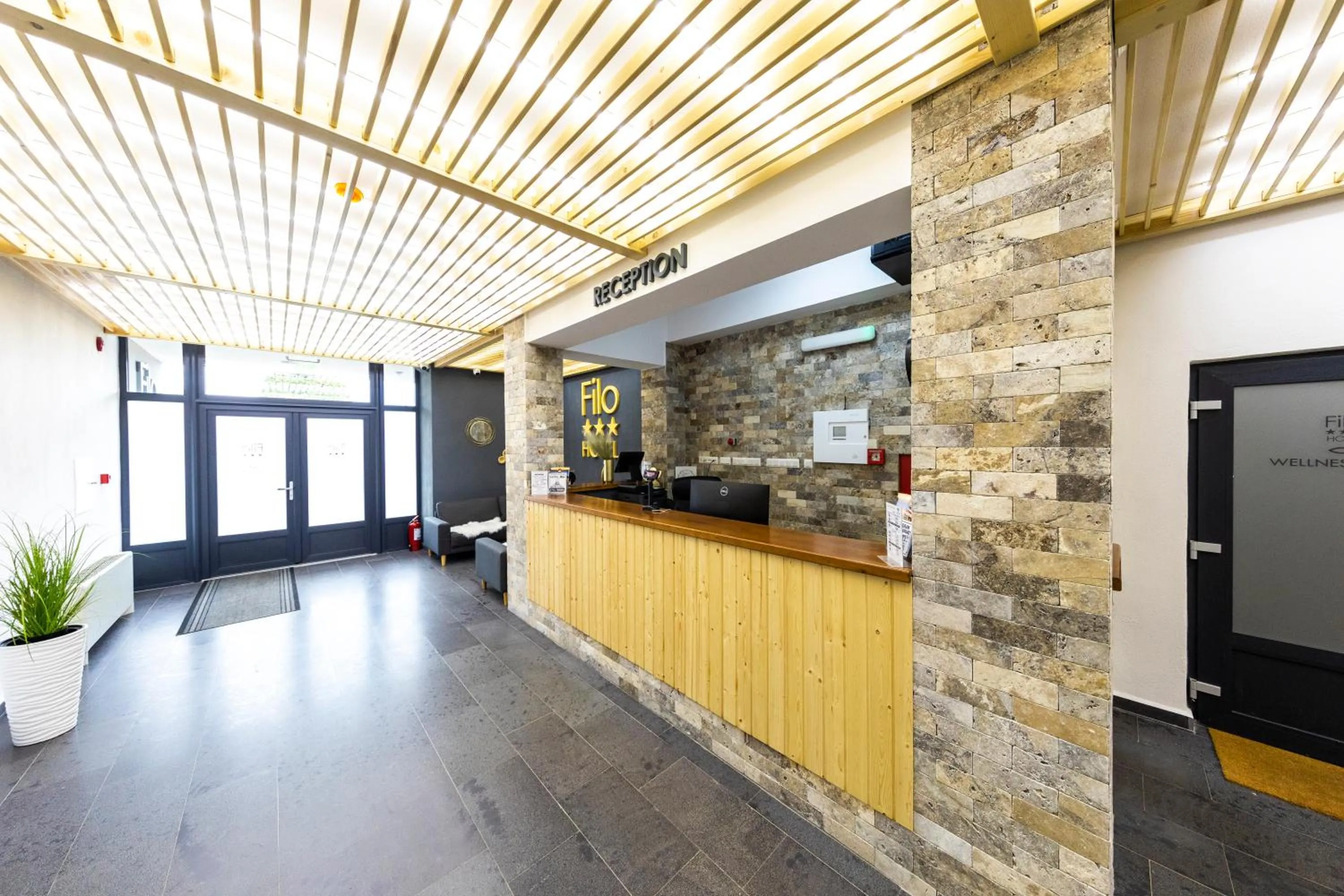 Lobby or reception in Filo Hotel Wellness & Spa