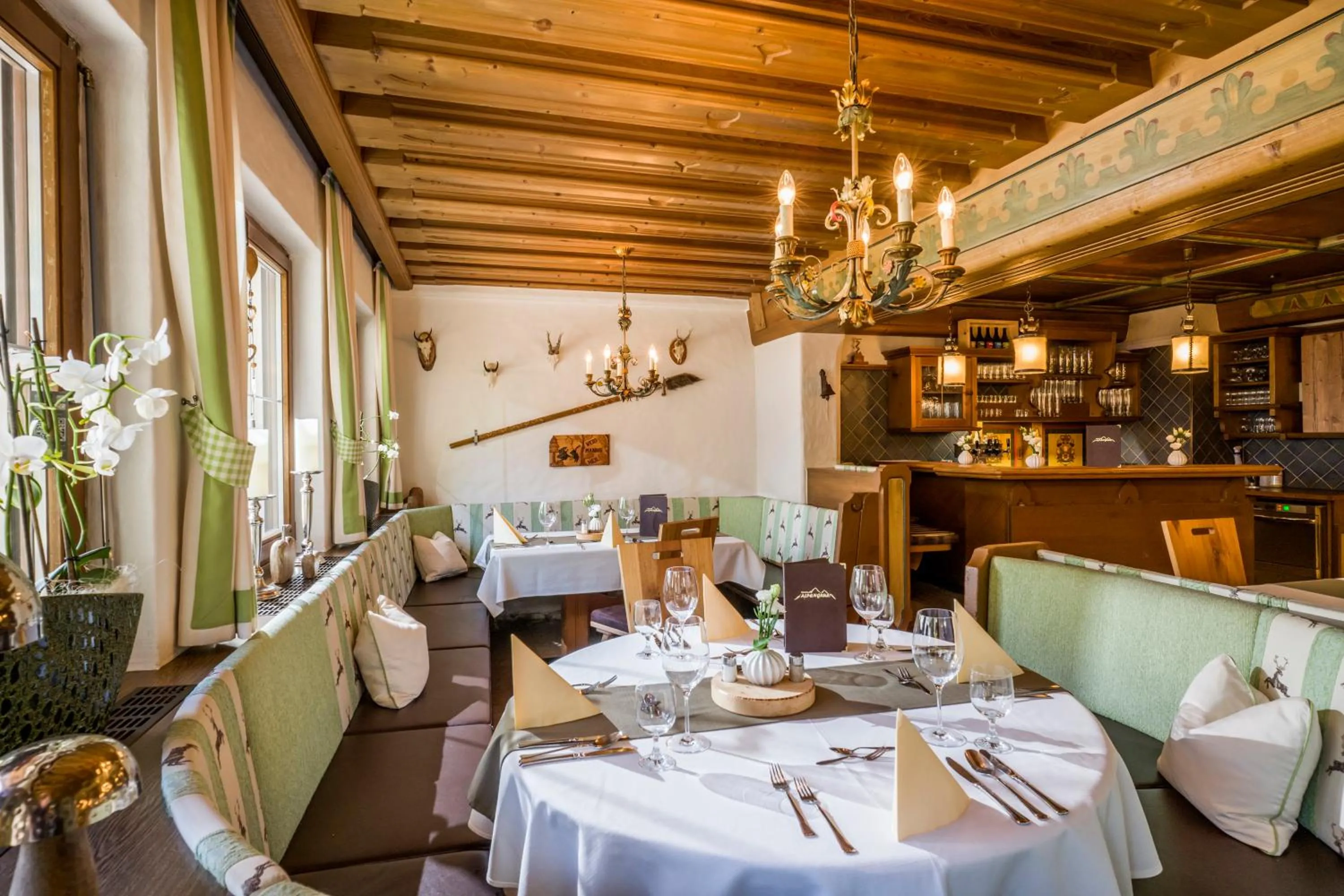 Restaurant/places to eat in Hotel Pension Alpengruß