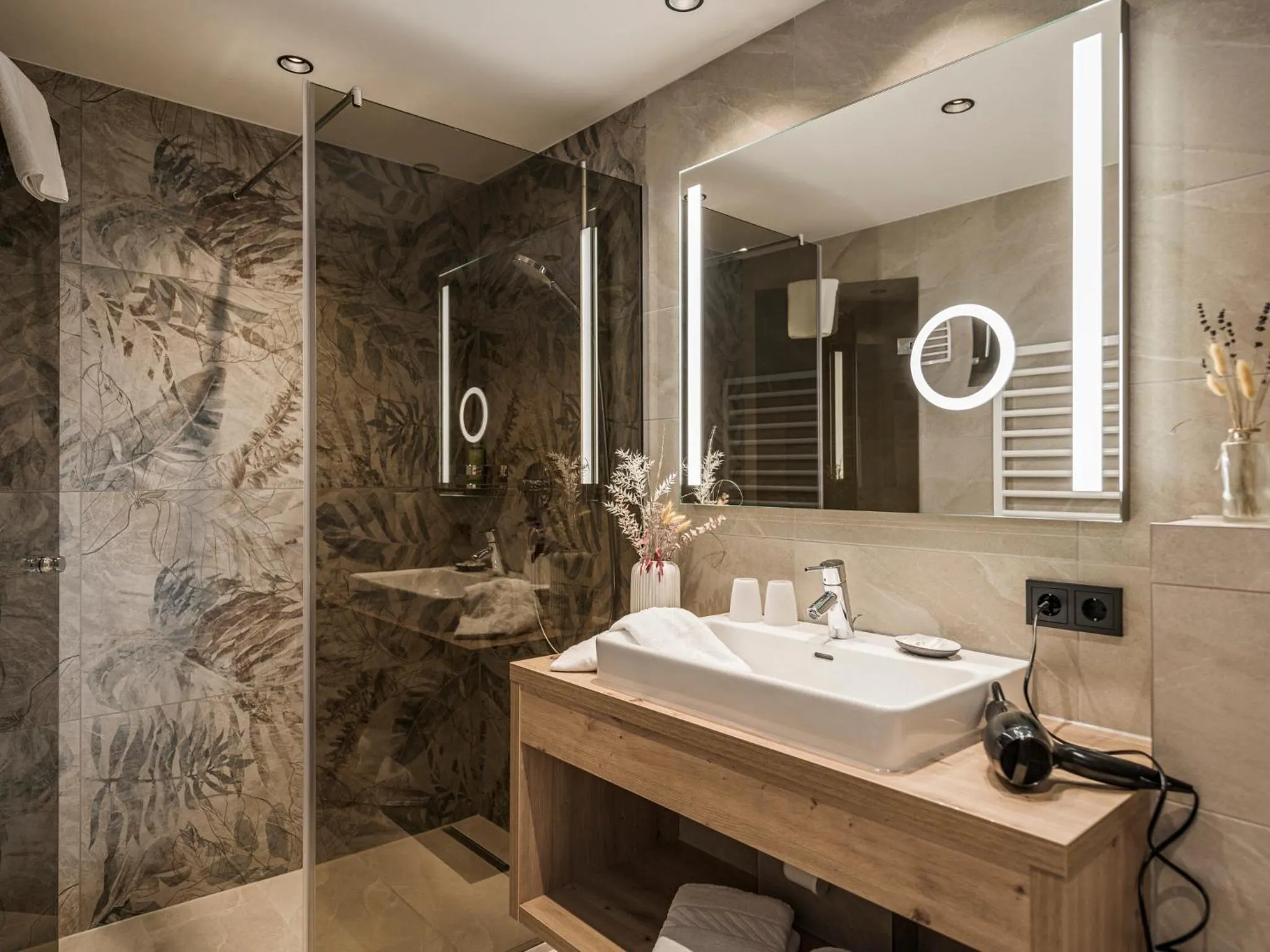 Bathroom in Hotel Pension Alpengruß
