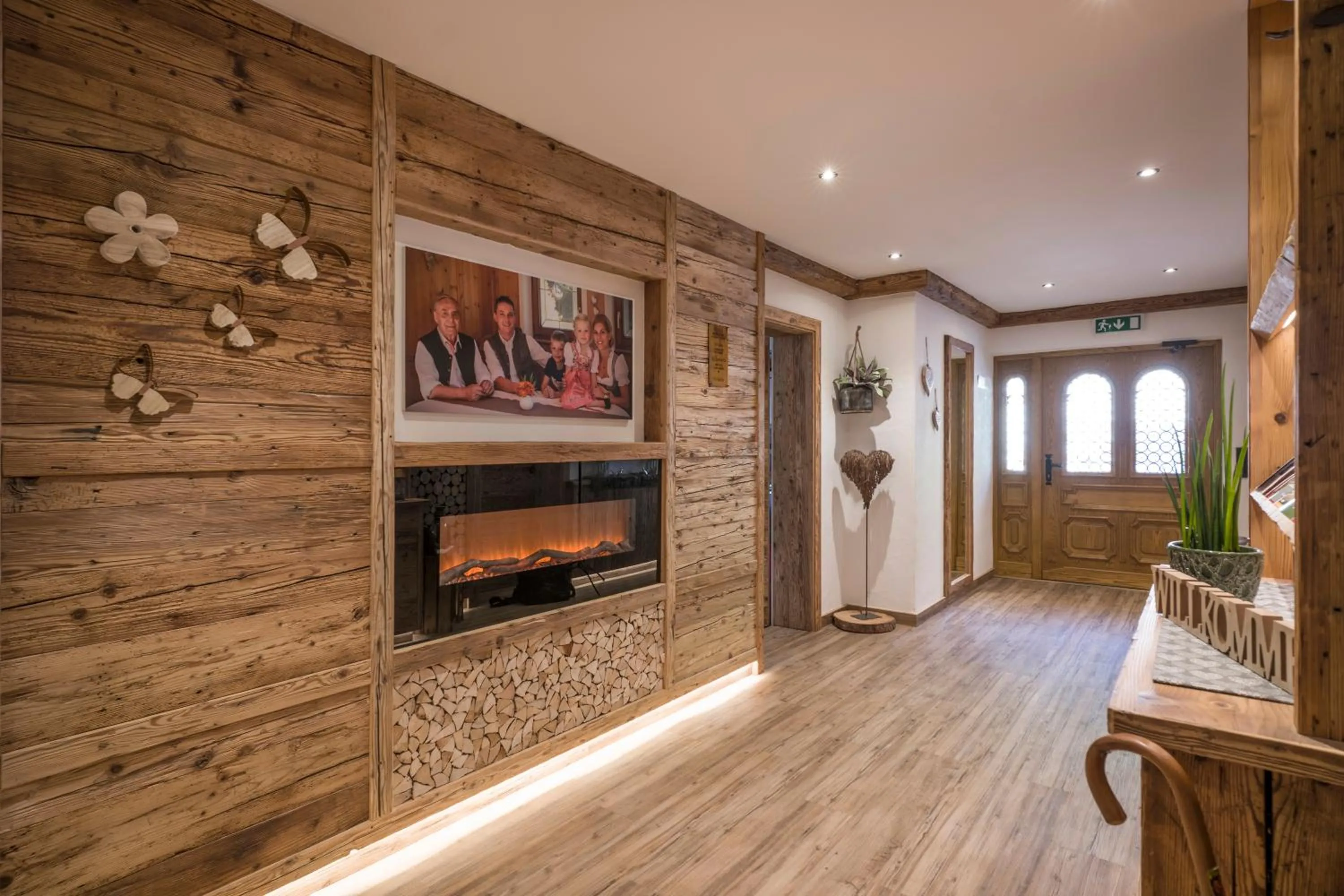 Lobby or reception in Hotel Pension Alpengruß