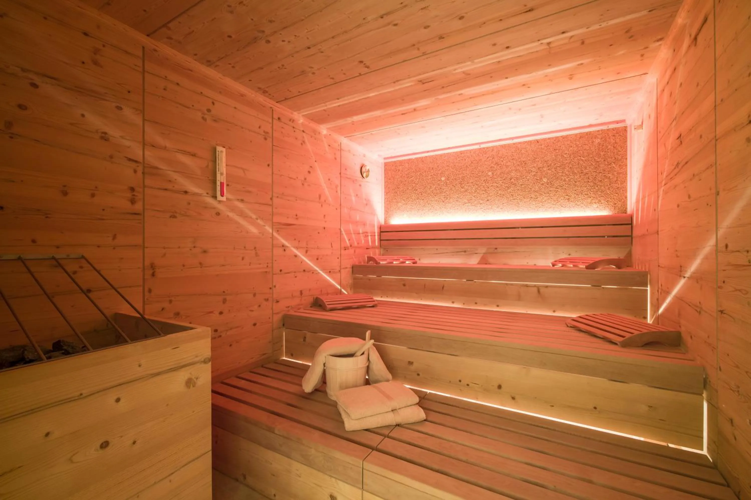 Sauna in Hotel Pension Alpengruß