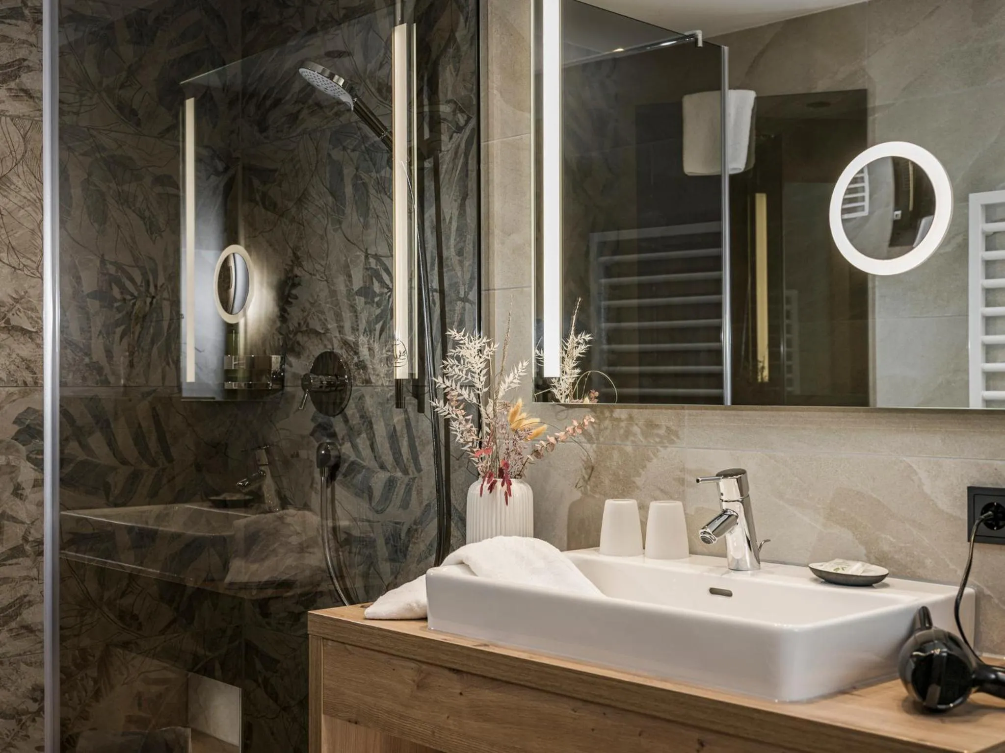 Bathroom in Hotel Pension Alpengruß