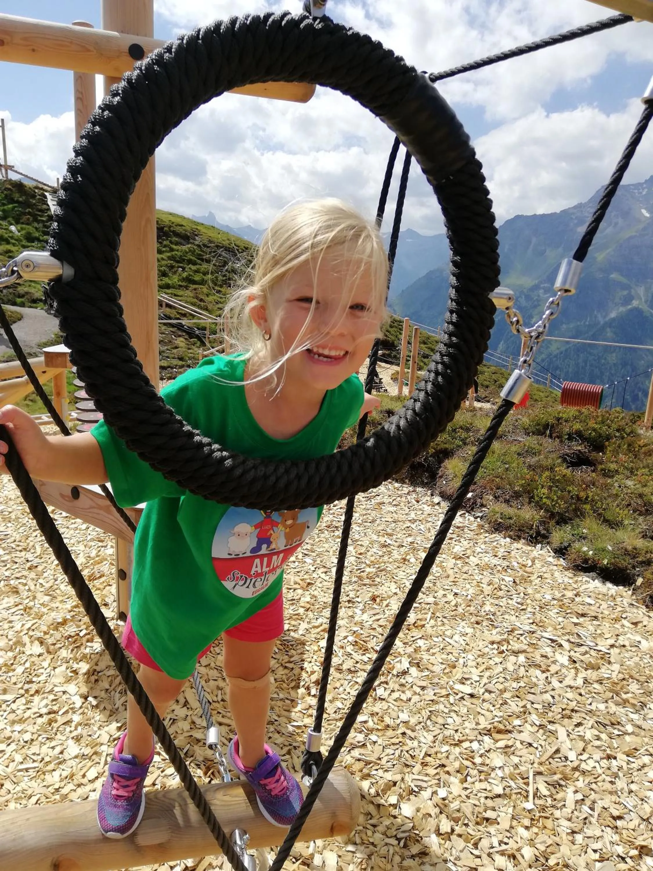 Children play ground in Hotel Pension Alpengruß