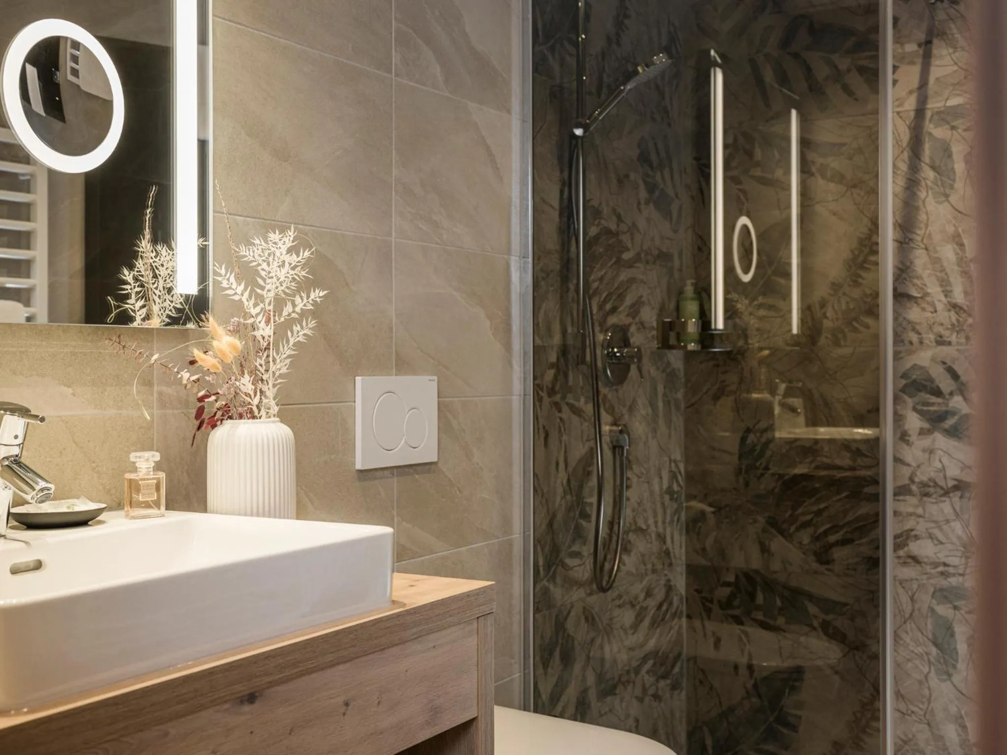 Bathroom in Hotel Pension Alpengruß