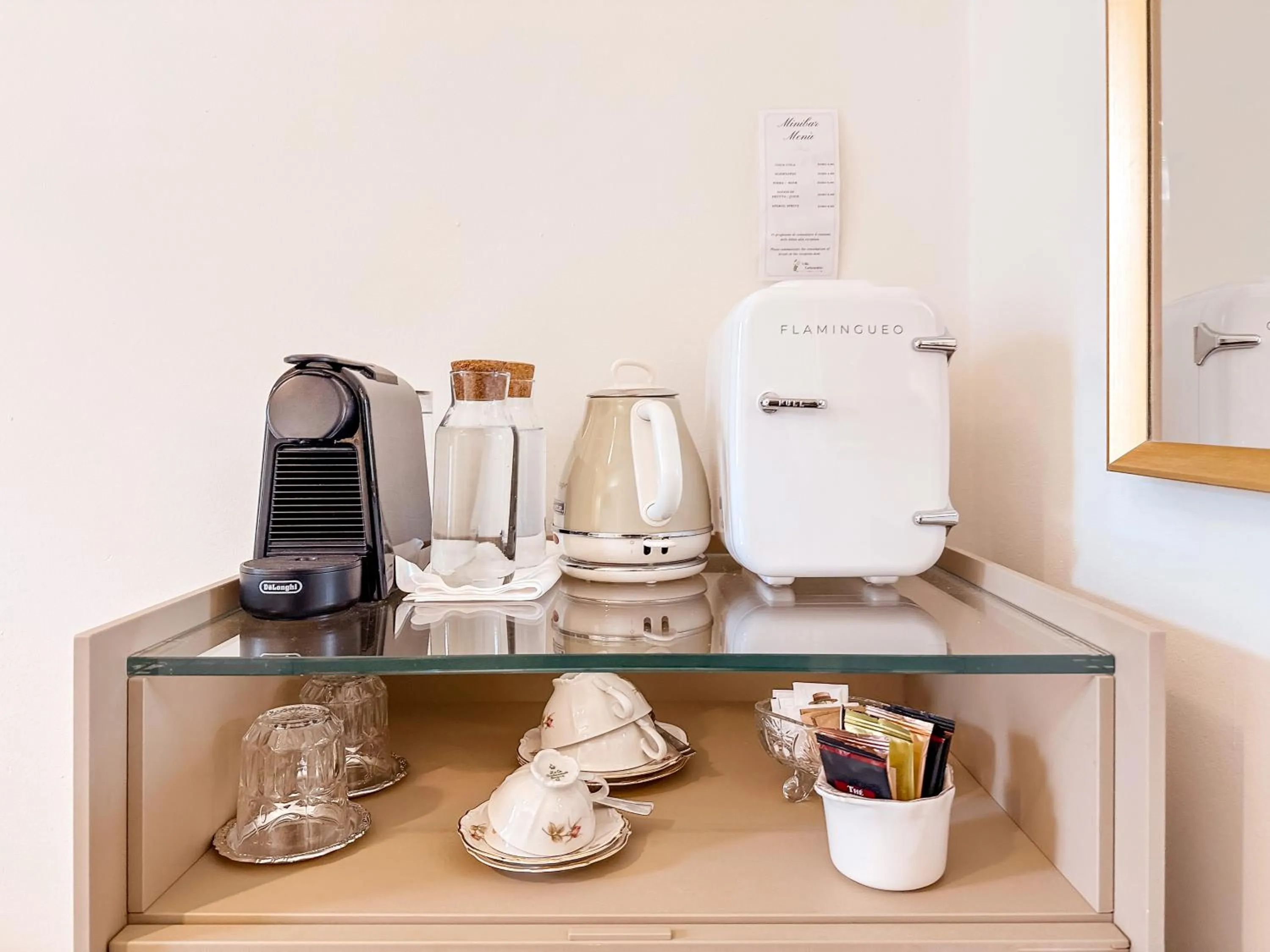 Coffee/tea facilities in Villa Gelsomino Exclusive House Adult Only