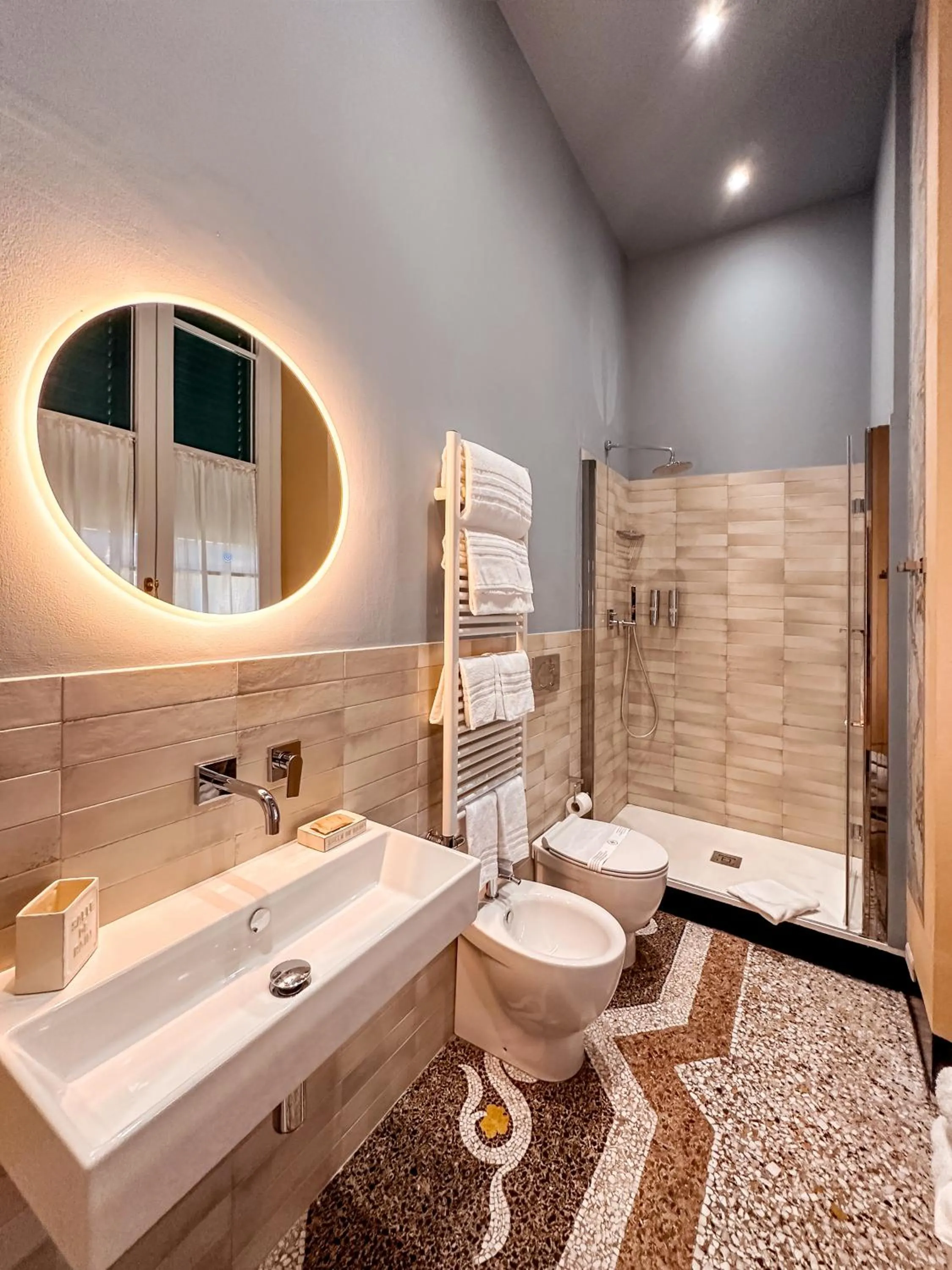 Bathroom in Villa Gelsomino Exclusive House Adult Only