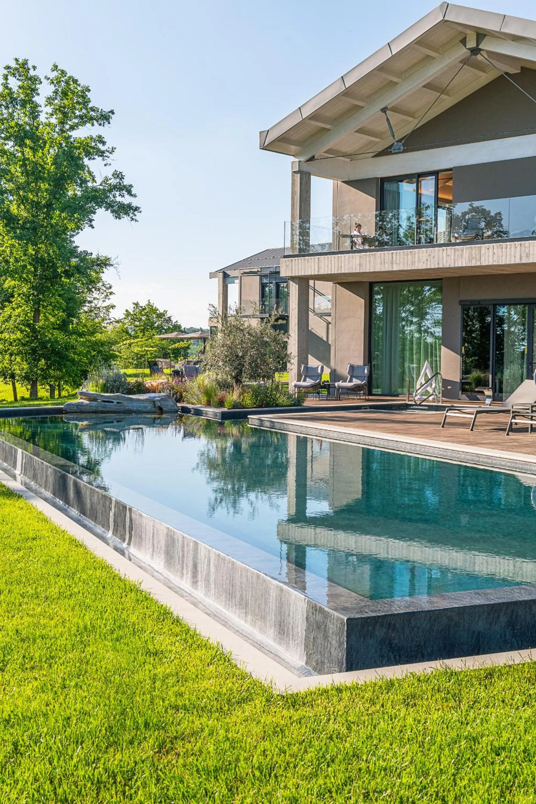 Swimming pool in Le Cattedrali Relais by Laqua Collection