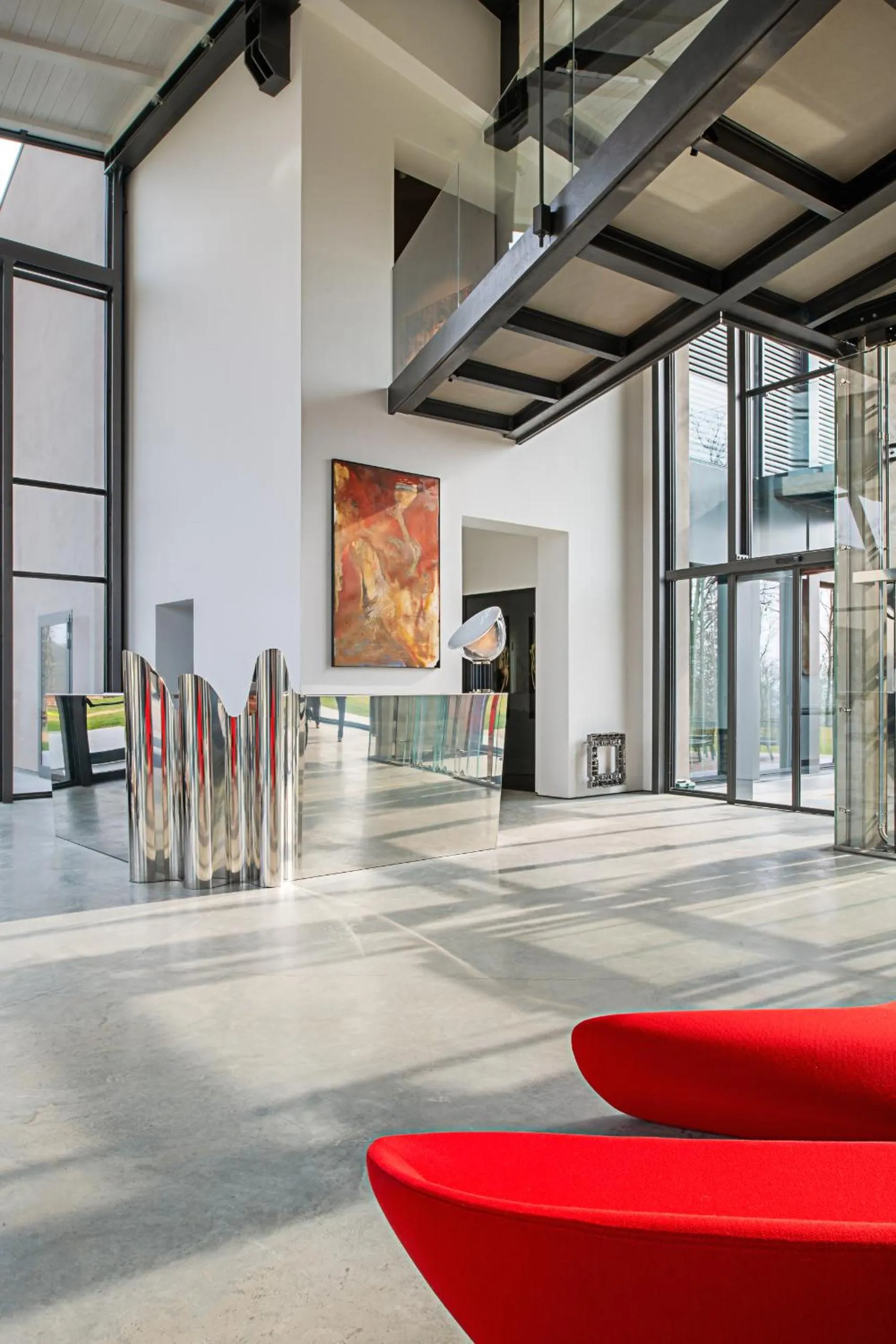 Lobby or reception in Le Cattedrali Relais by Laqua Collection