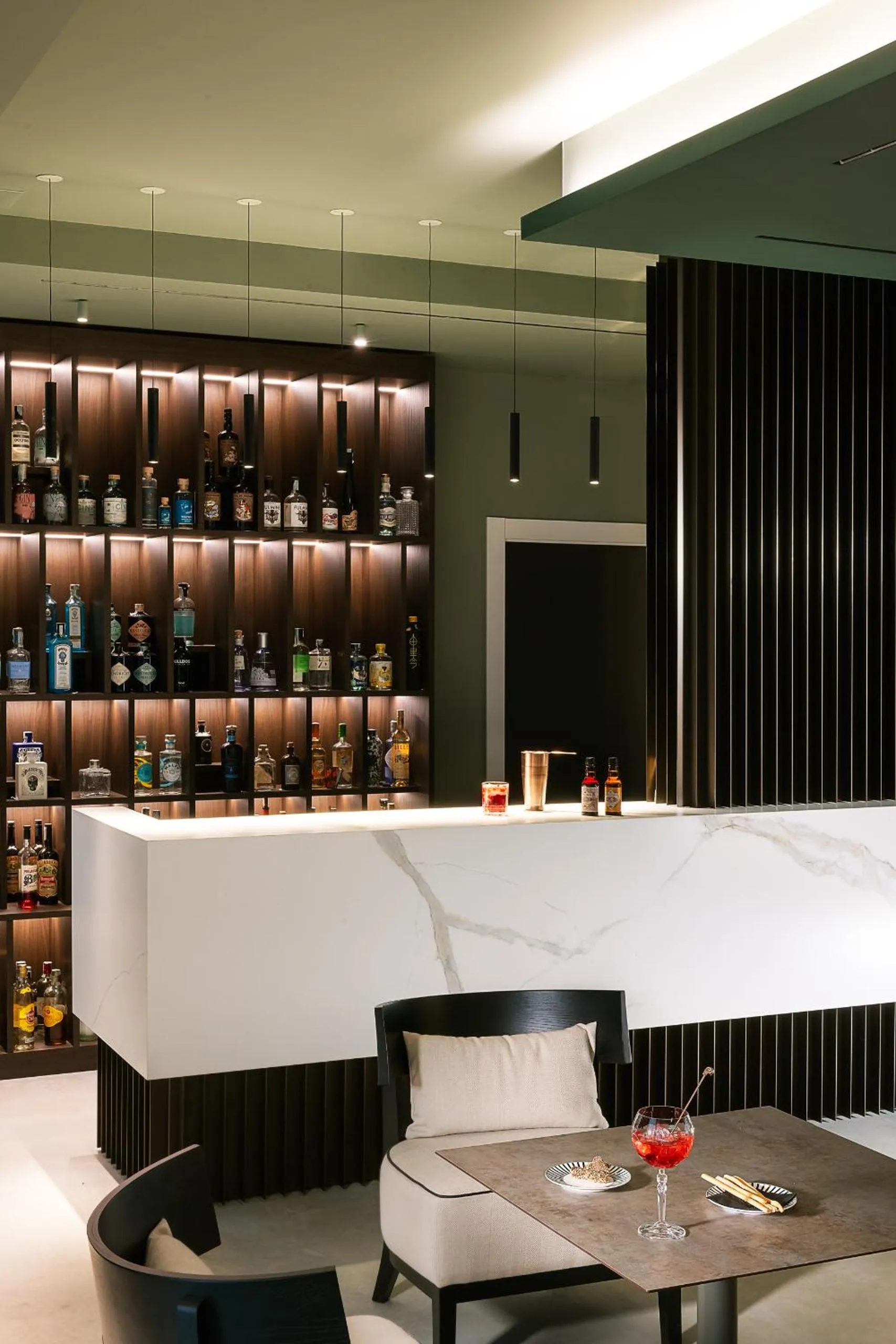 Lounge or bar in Le Cattedrali Relais by Laqua Collection