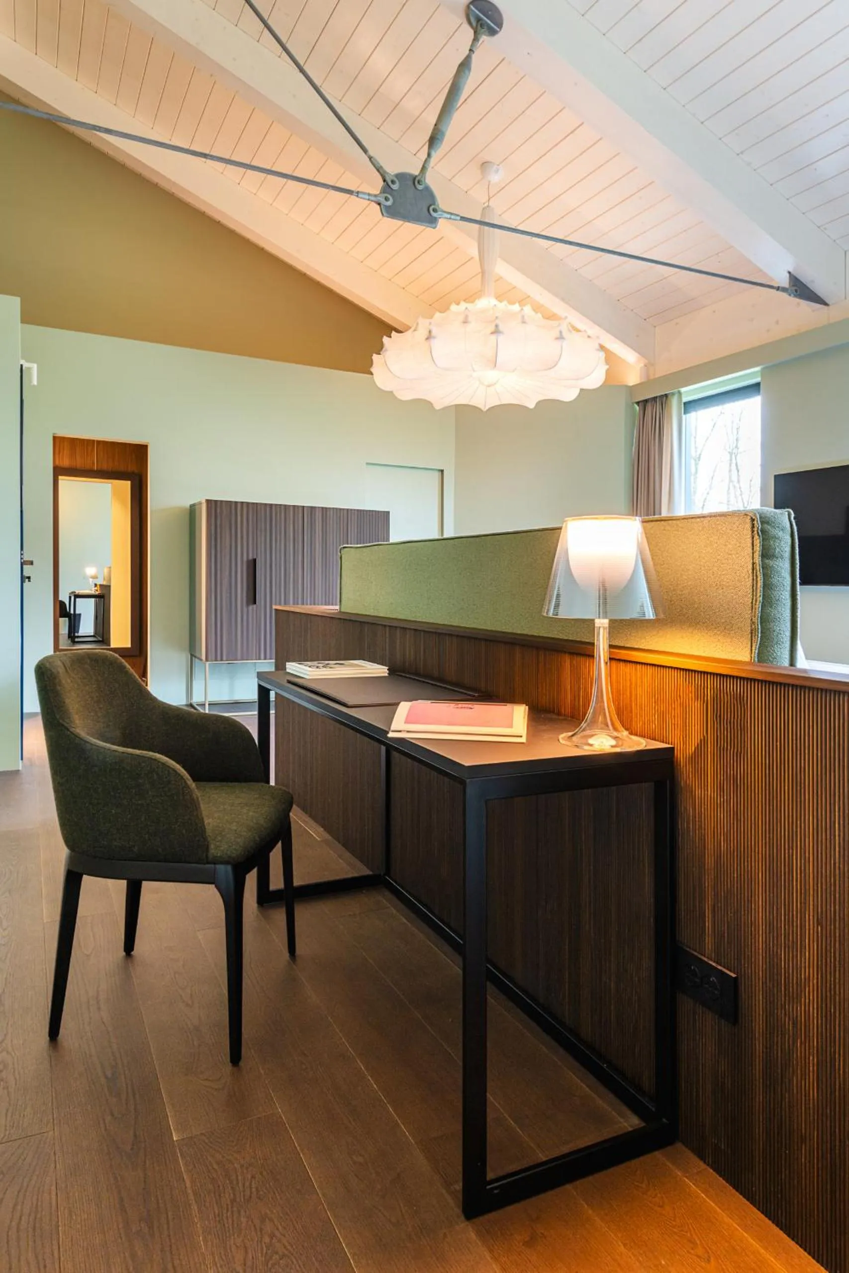 Living room in Le Cattedrali Relais by Laqua Collection