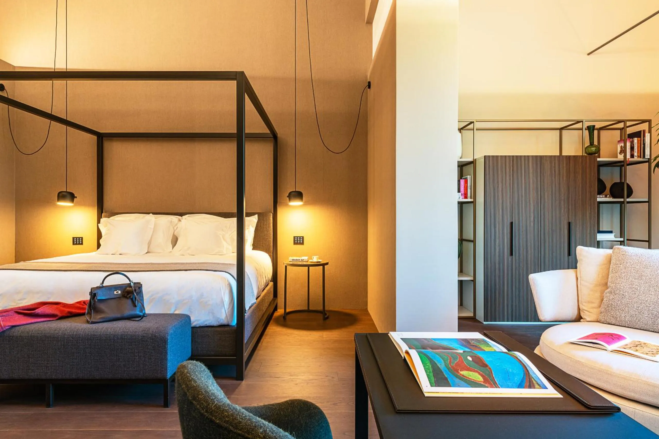 Bed in Le Cattedrali Relais by Laqua Collection