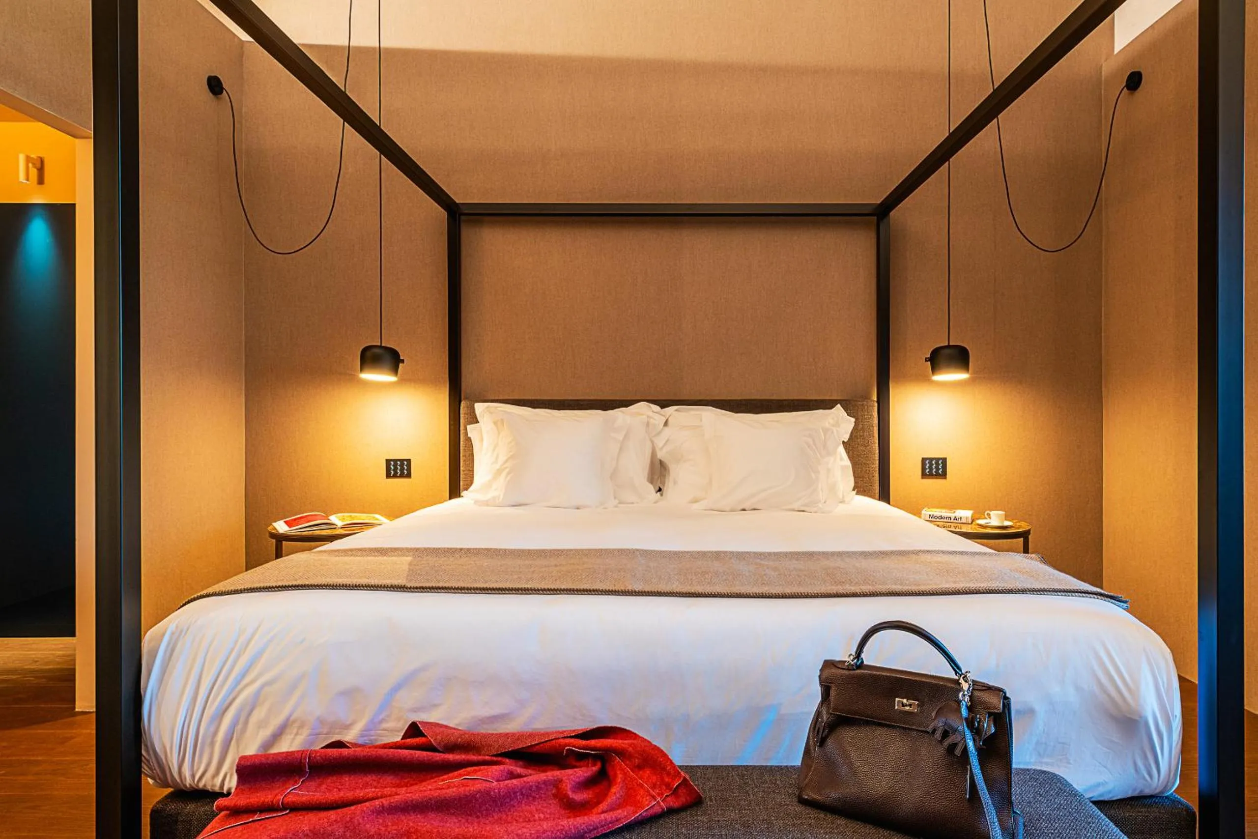 Bed in Le Cattedrali Relais by Laqua Collection