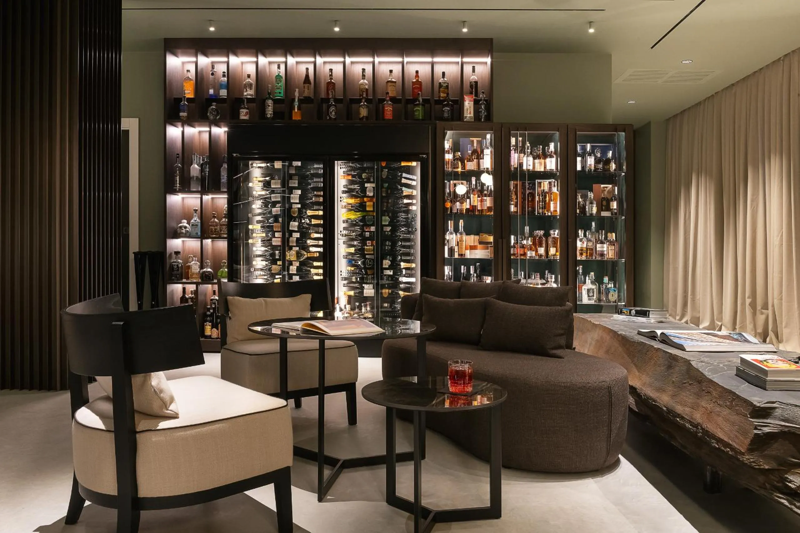 Lounge or bar in Le Cattedrali Relais by Laqua Collection