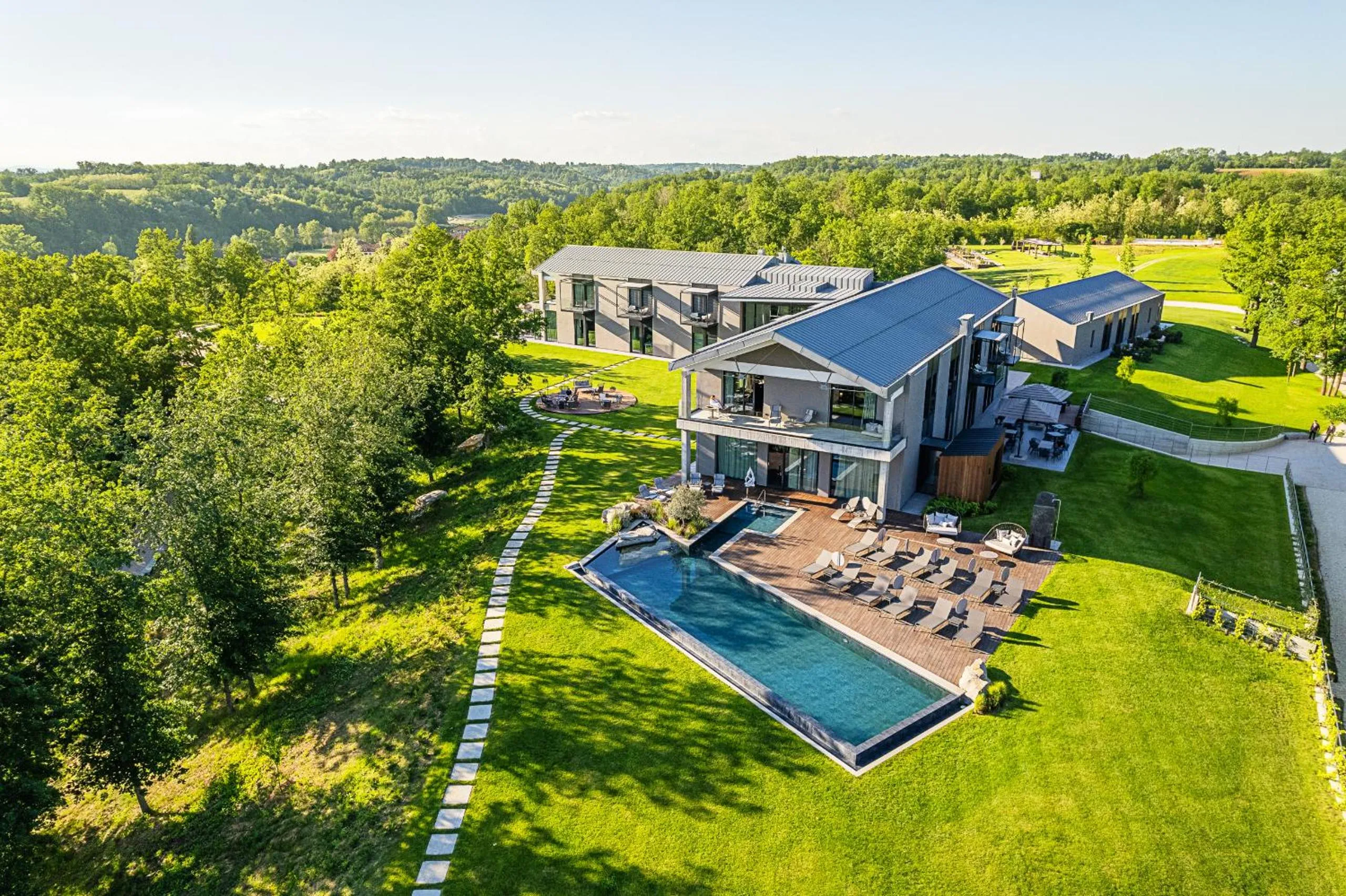 Bird's eye view in Le Cattedrali Relais by Laqua Collection