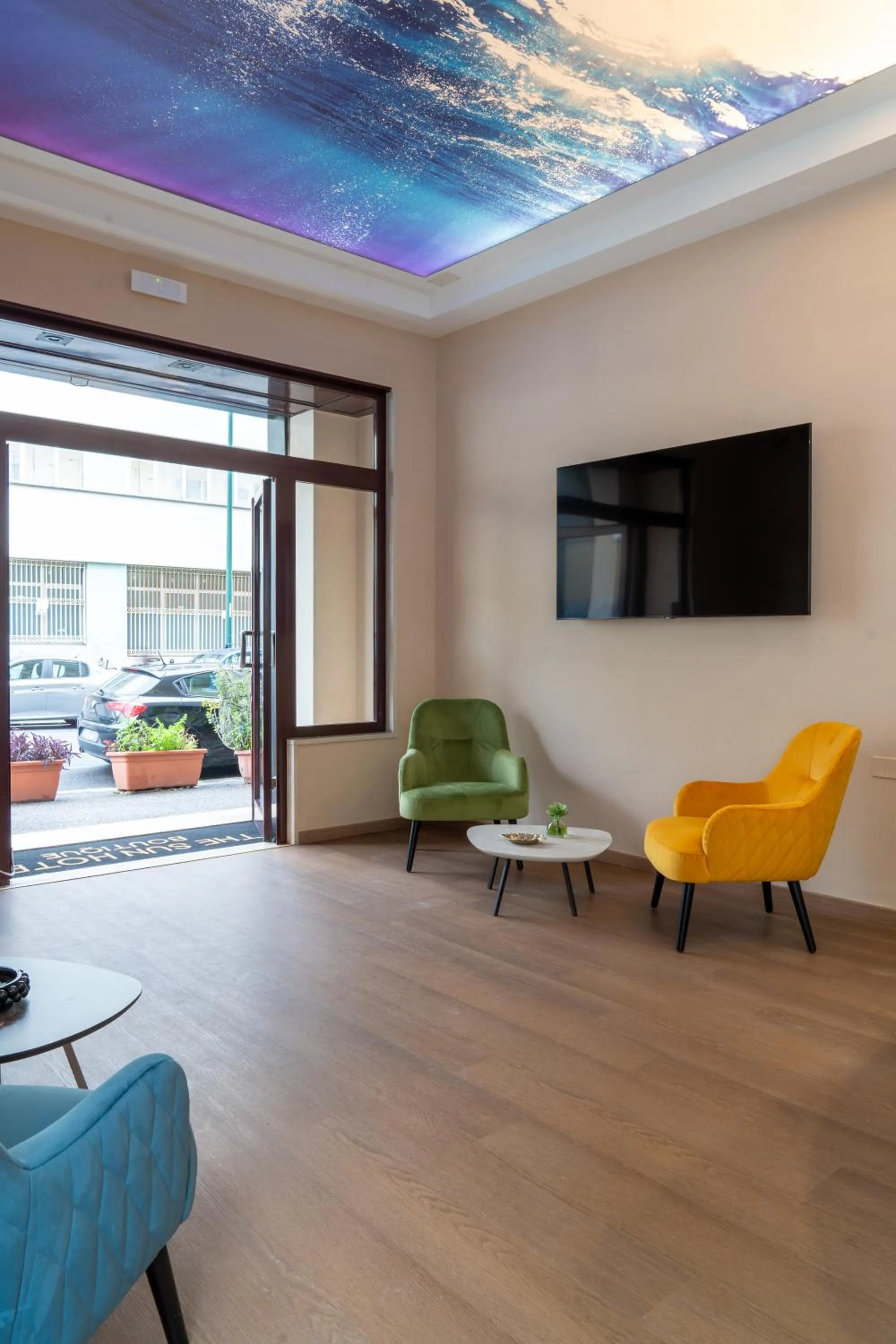 Living room in THE SUN HOTEL BOUTIQUE NAPOLI