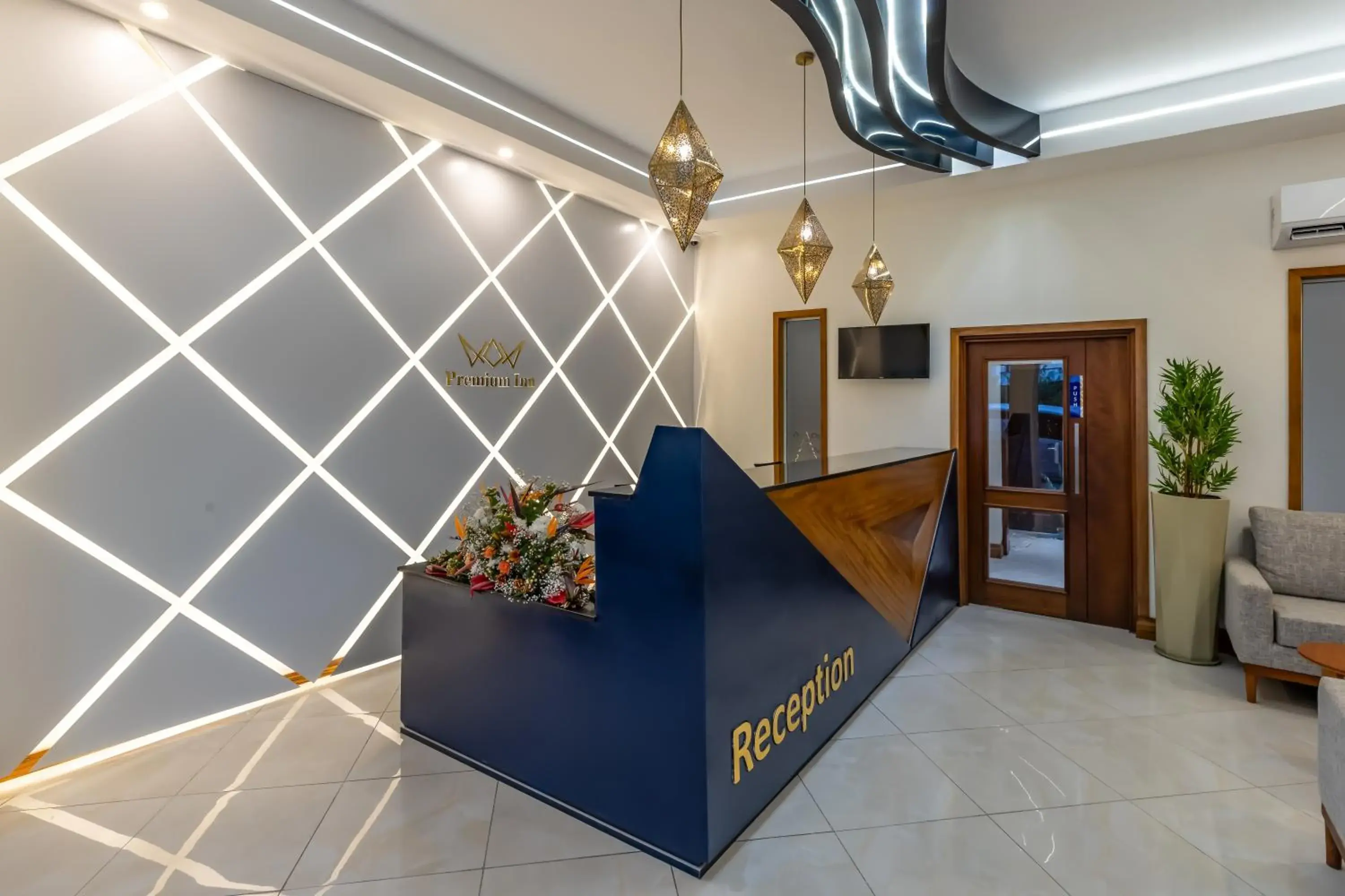 Lobby or reception in Premium Inn Mombasa City Lobby or reception in Premium Inn Mombasa City