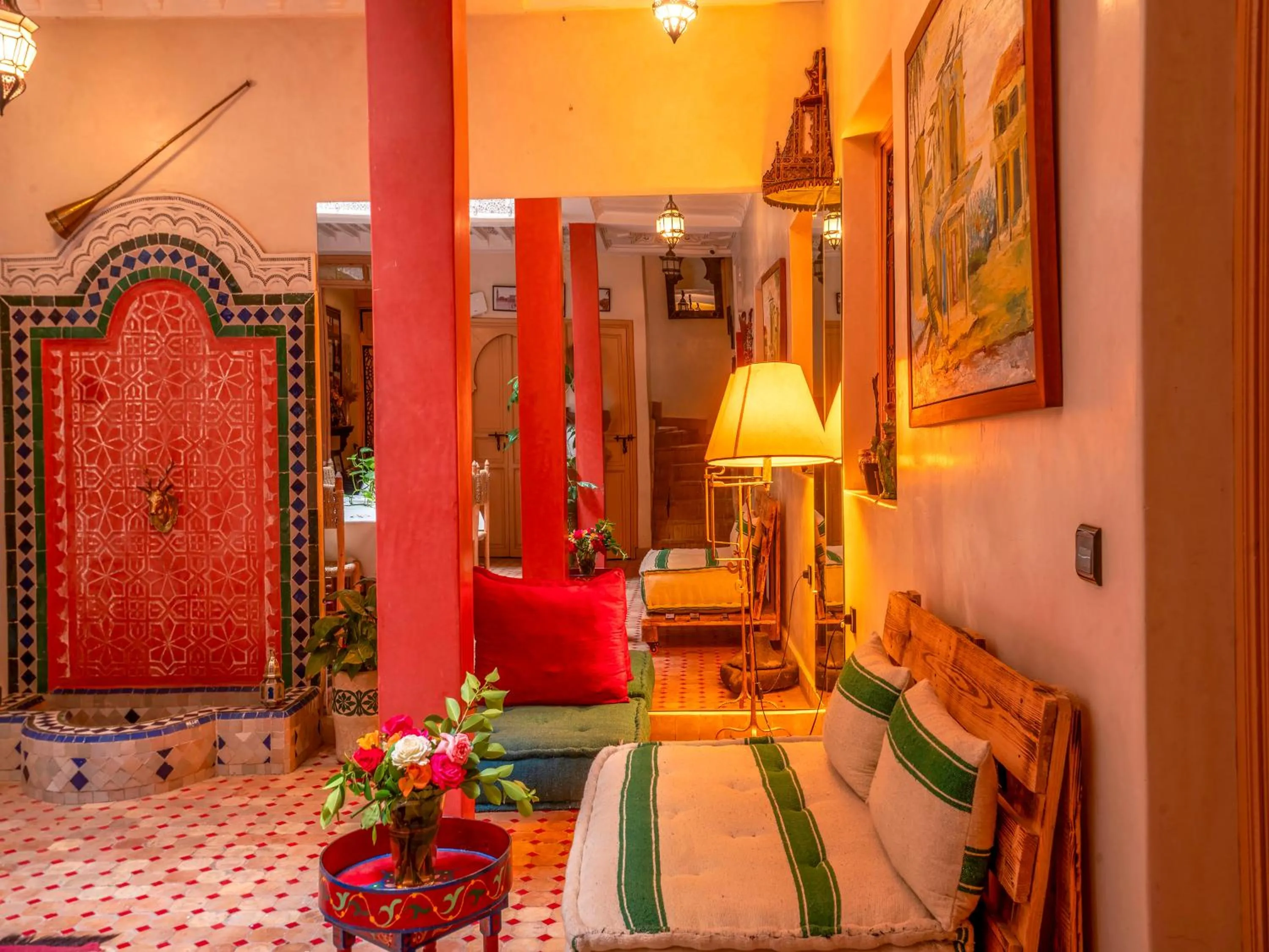 Property building, Bed in Riad Dar Nakhla