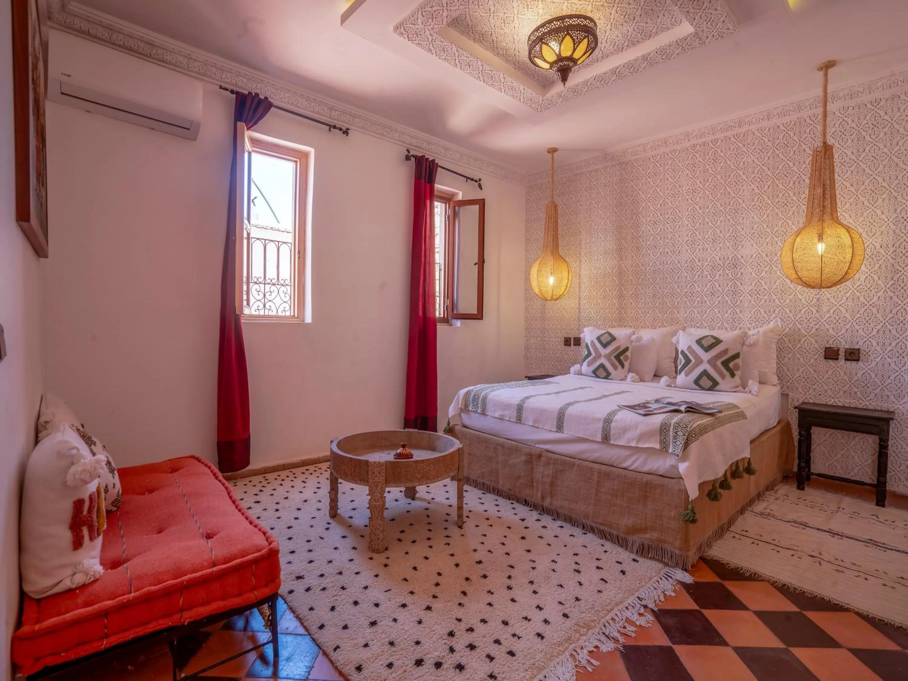 Bed in Riad Dar Nakhla
