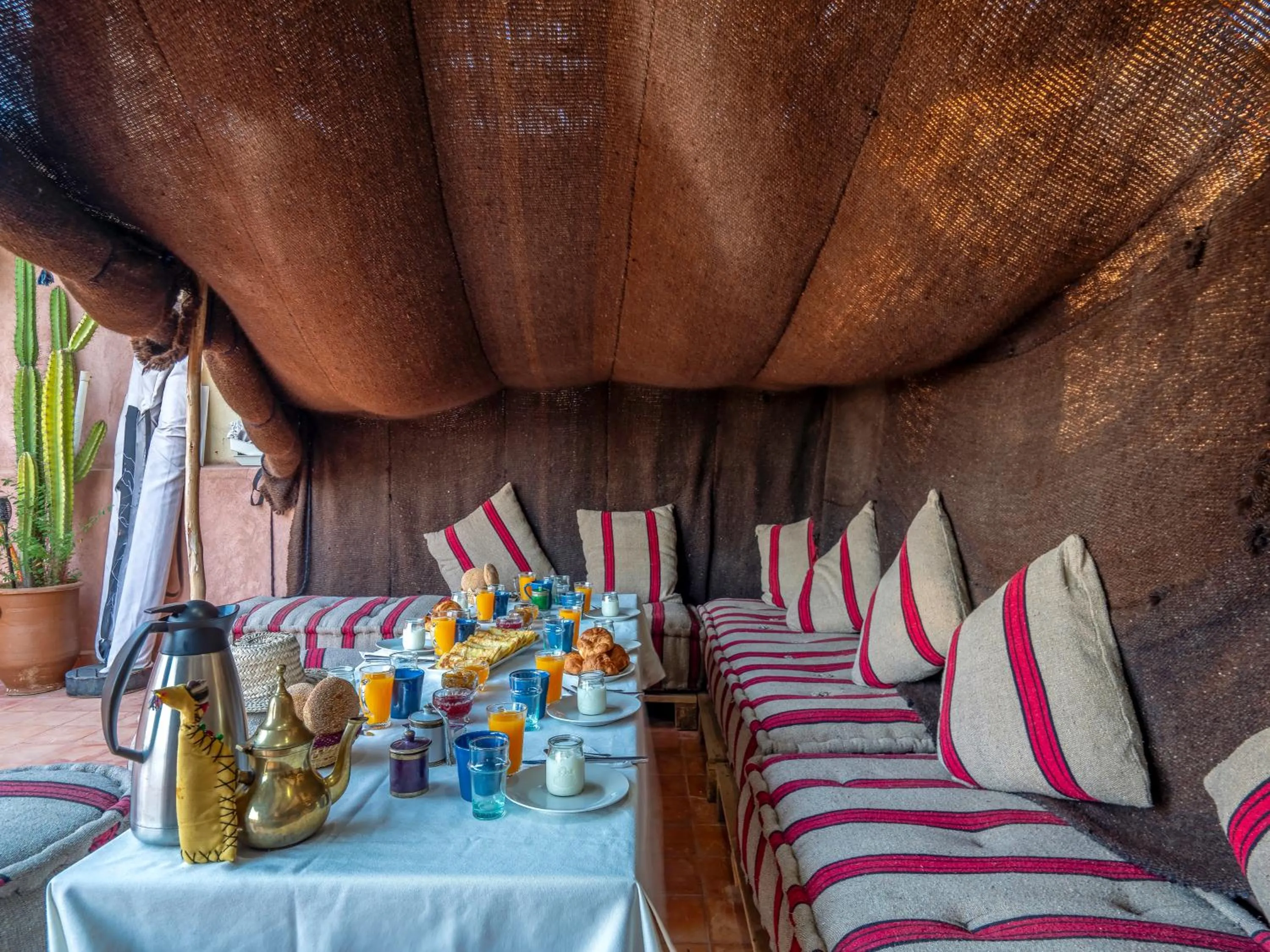 Patio in Riad Dar Nakhla