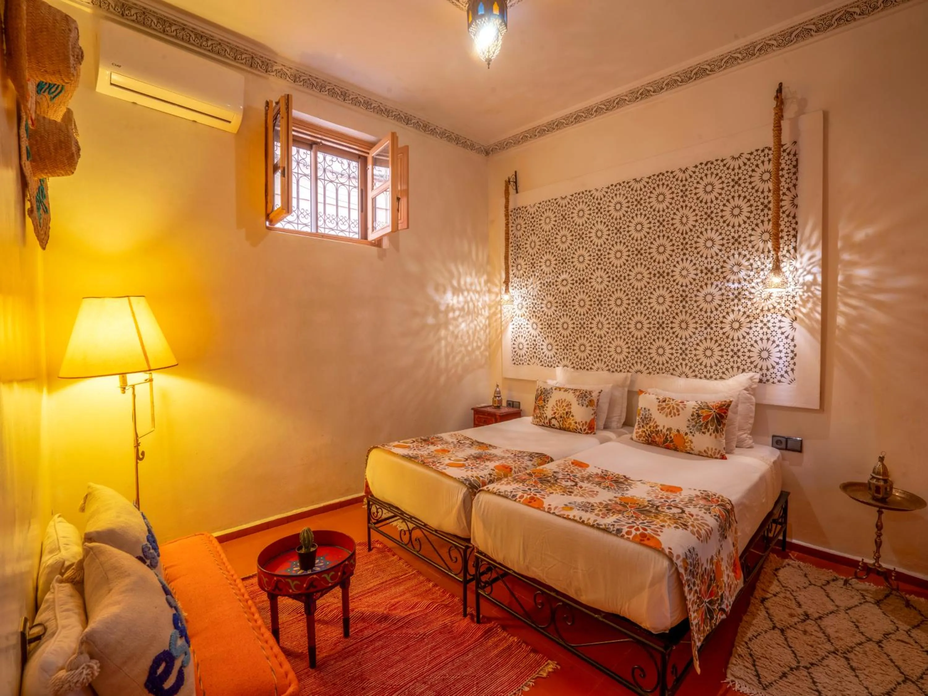 Bed in Riad Dar Nakhla