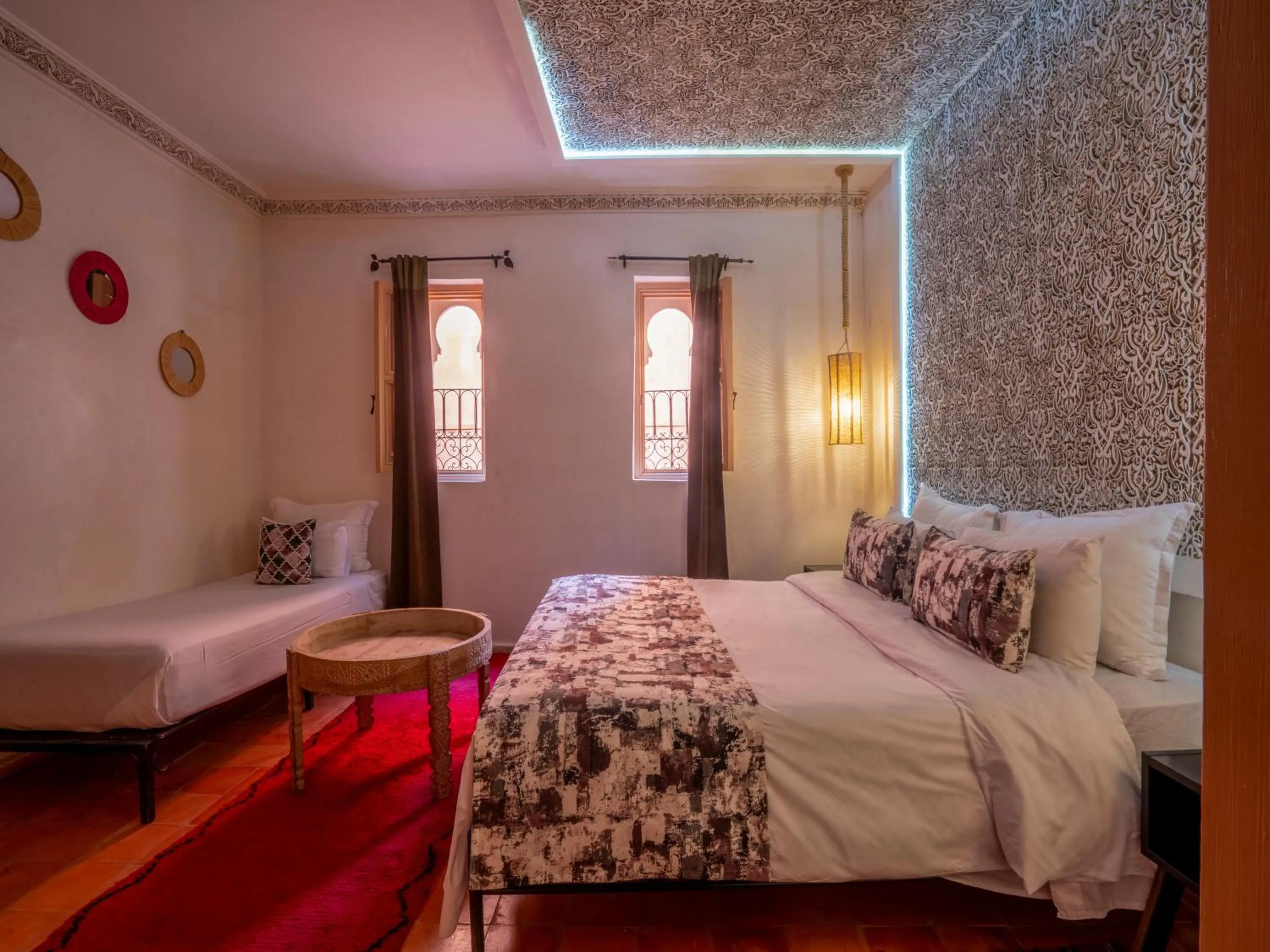 Bed in Riad Dar Nakhla