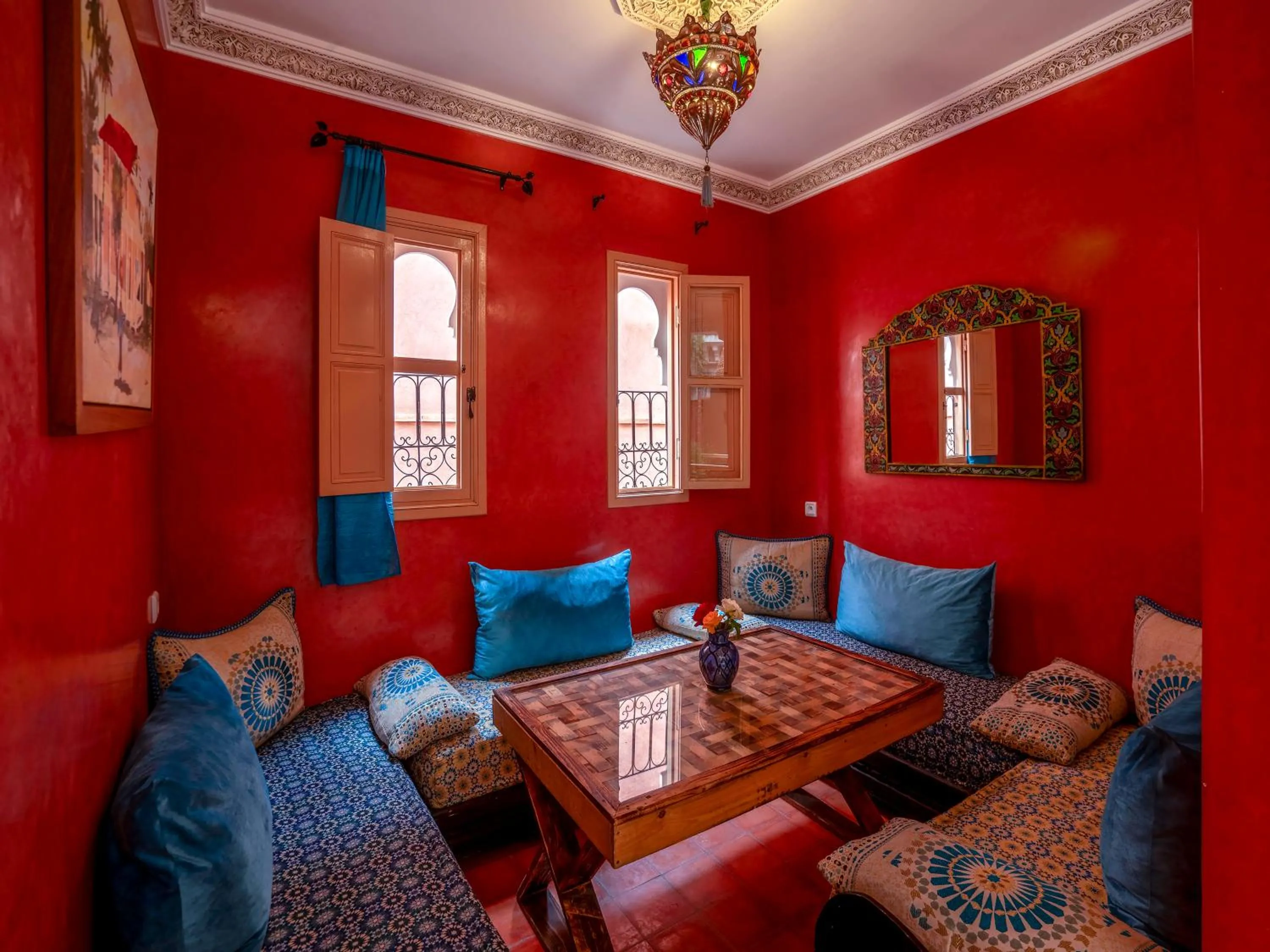 Living room in Riad Dar Nakhla