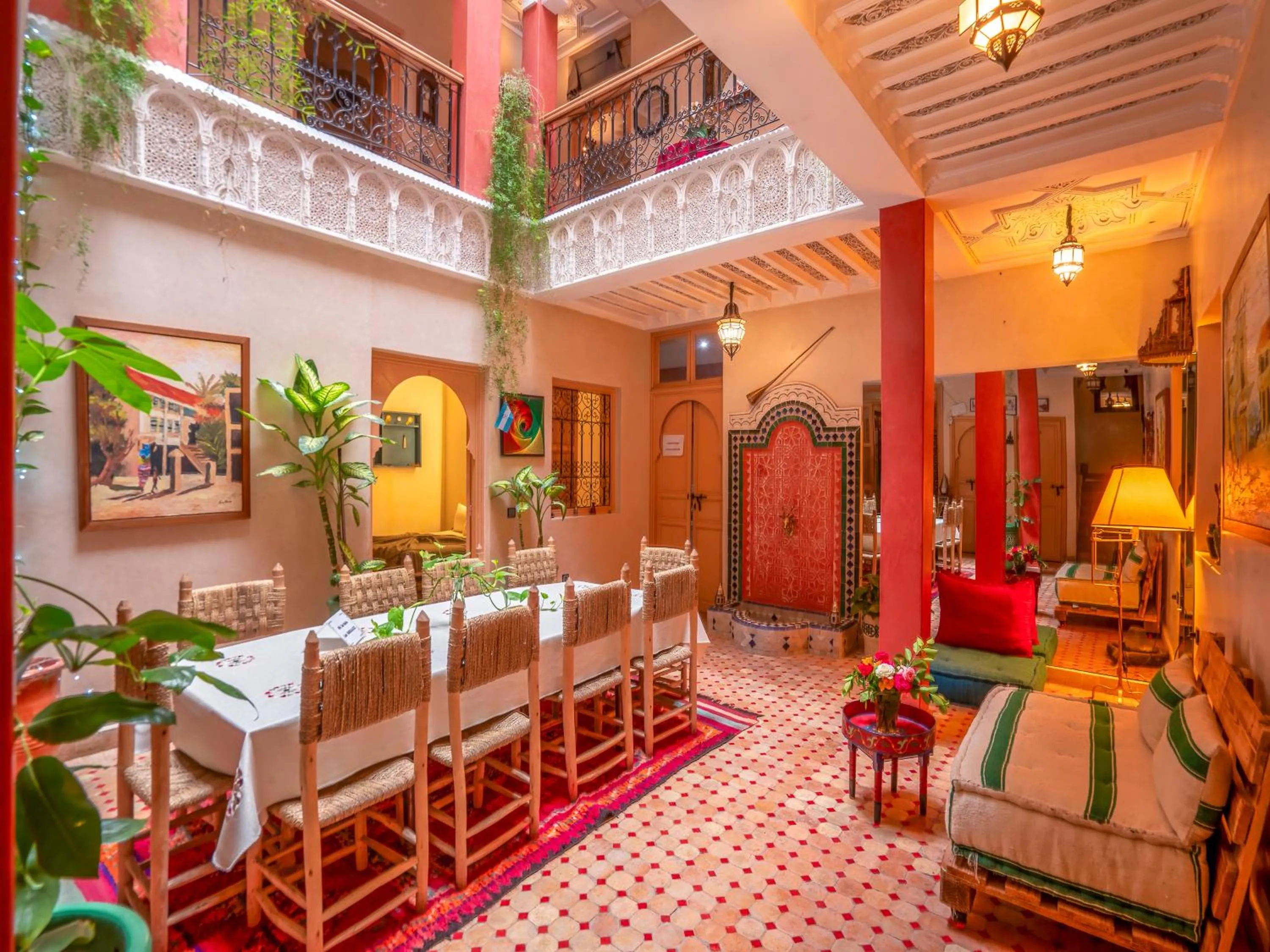 Property building, Bed in Riad Dar Nakhla