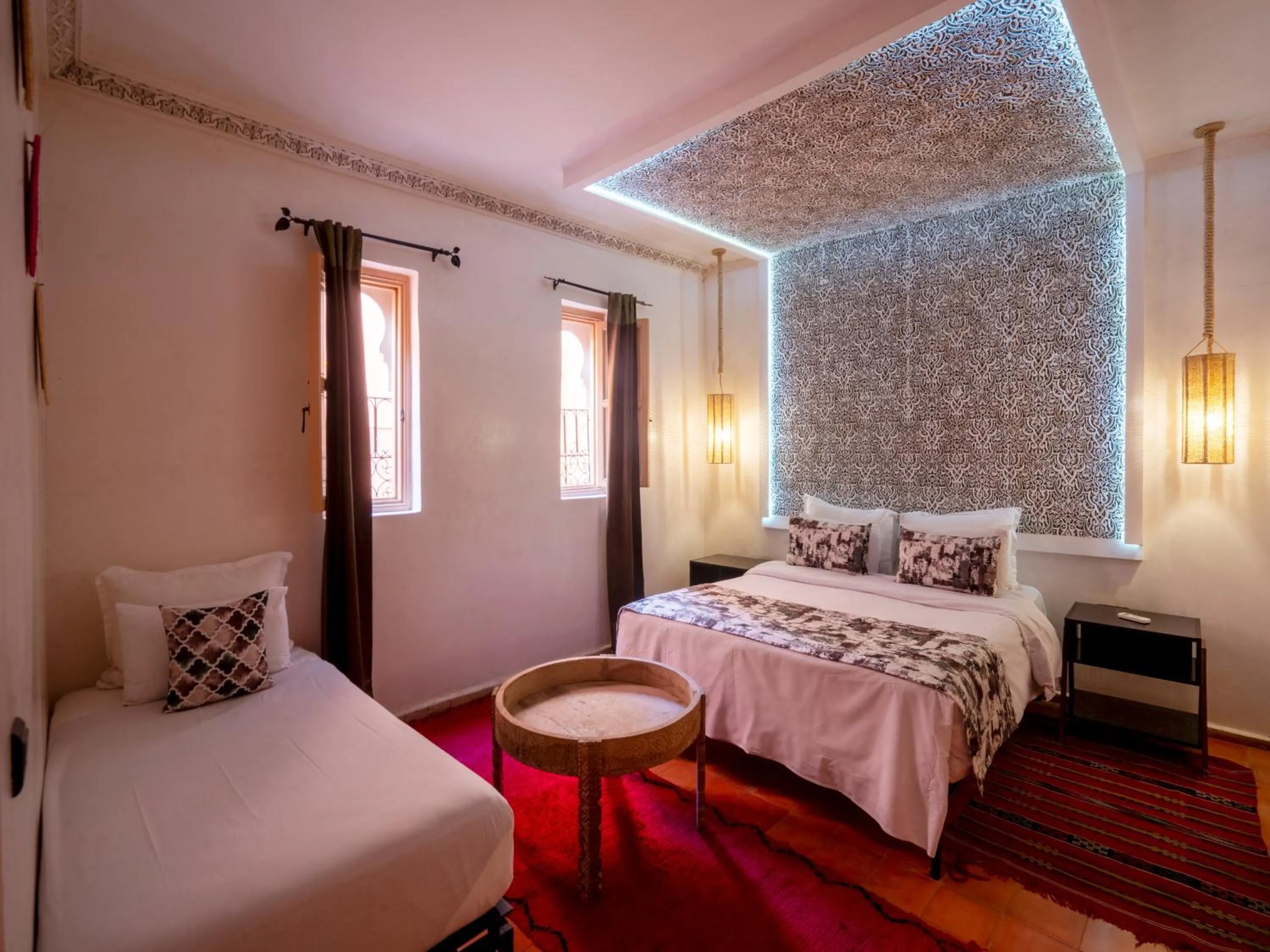 Bed in Riad Dar Nakhla