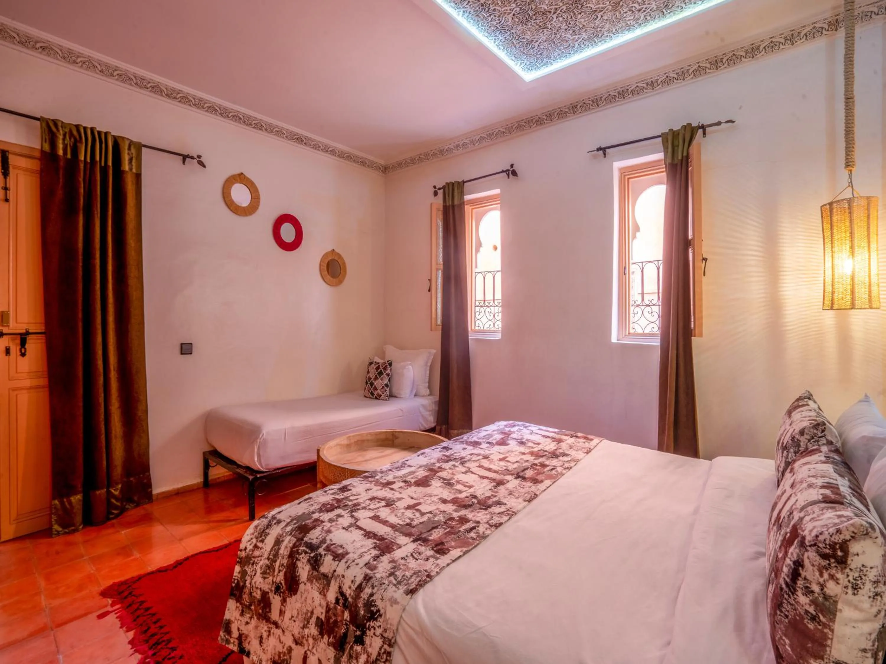 Bed in Riad Dar Nakhla
