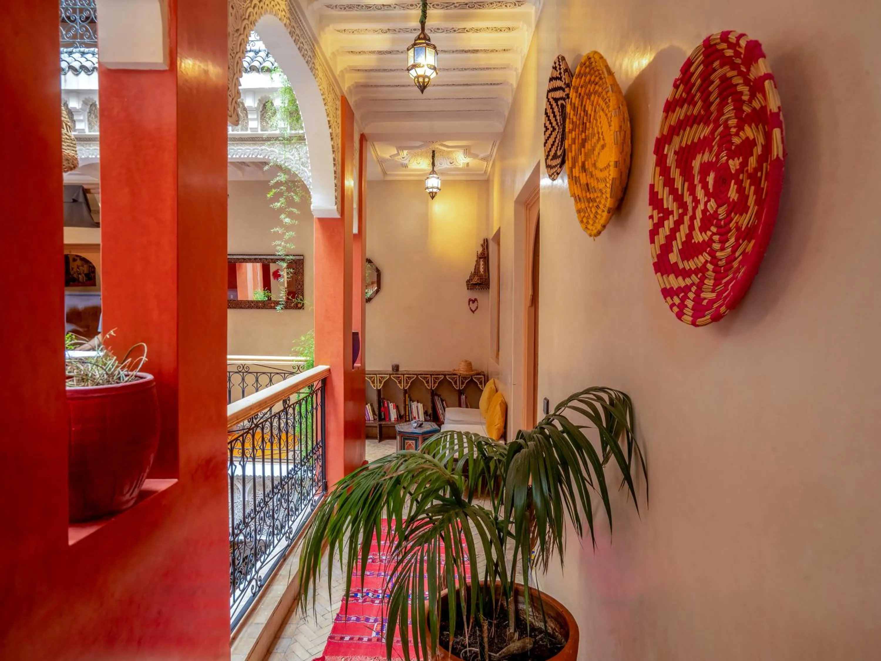 Decorative detail in Riad Dar Nakhla