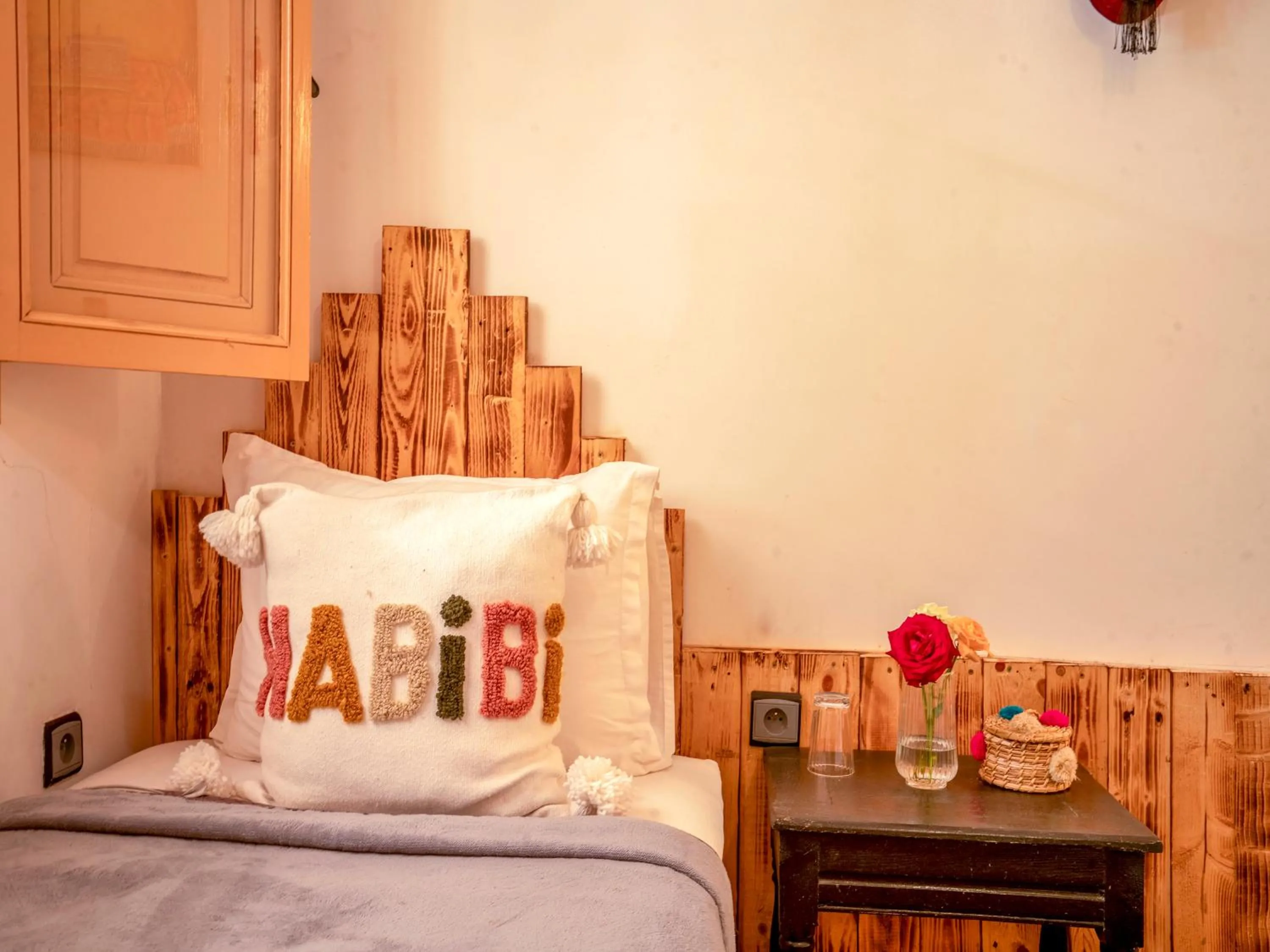 Bed in Riad Dar Nakhla