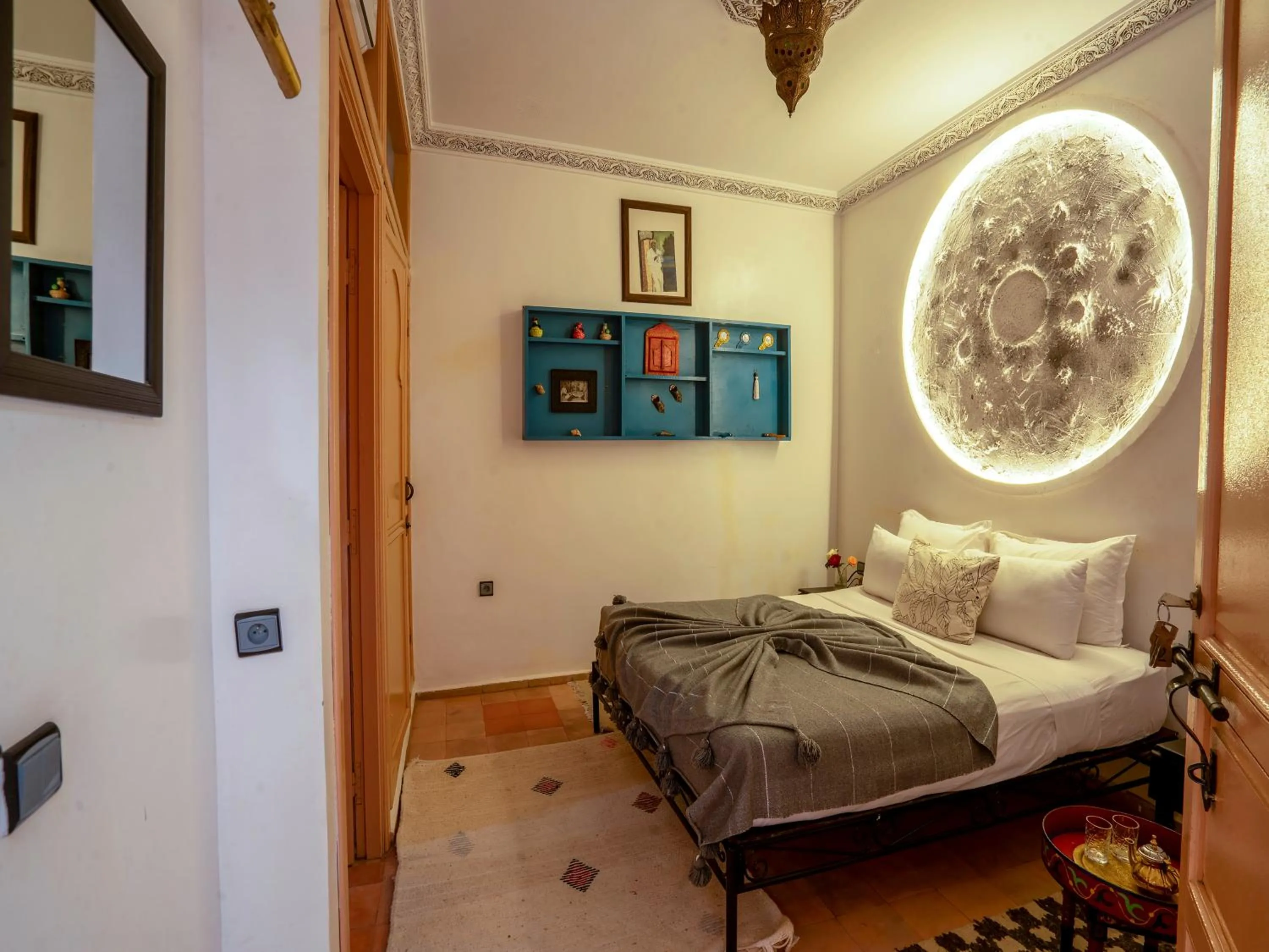Bed in Riad Dar Nakhla