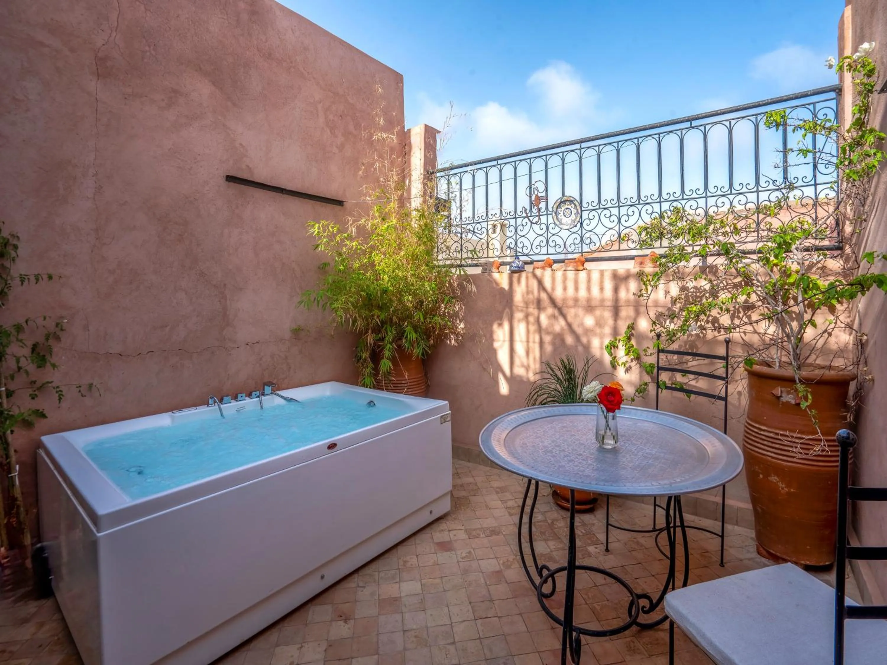 Patio in Riad Dar Nakhla