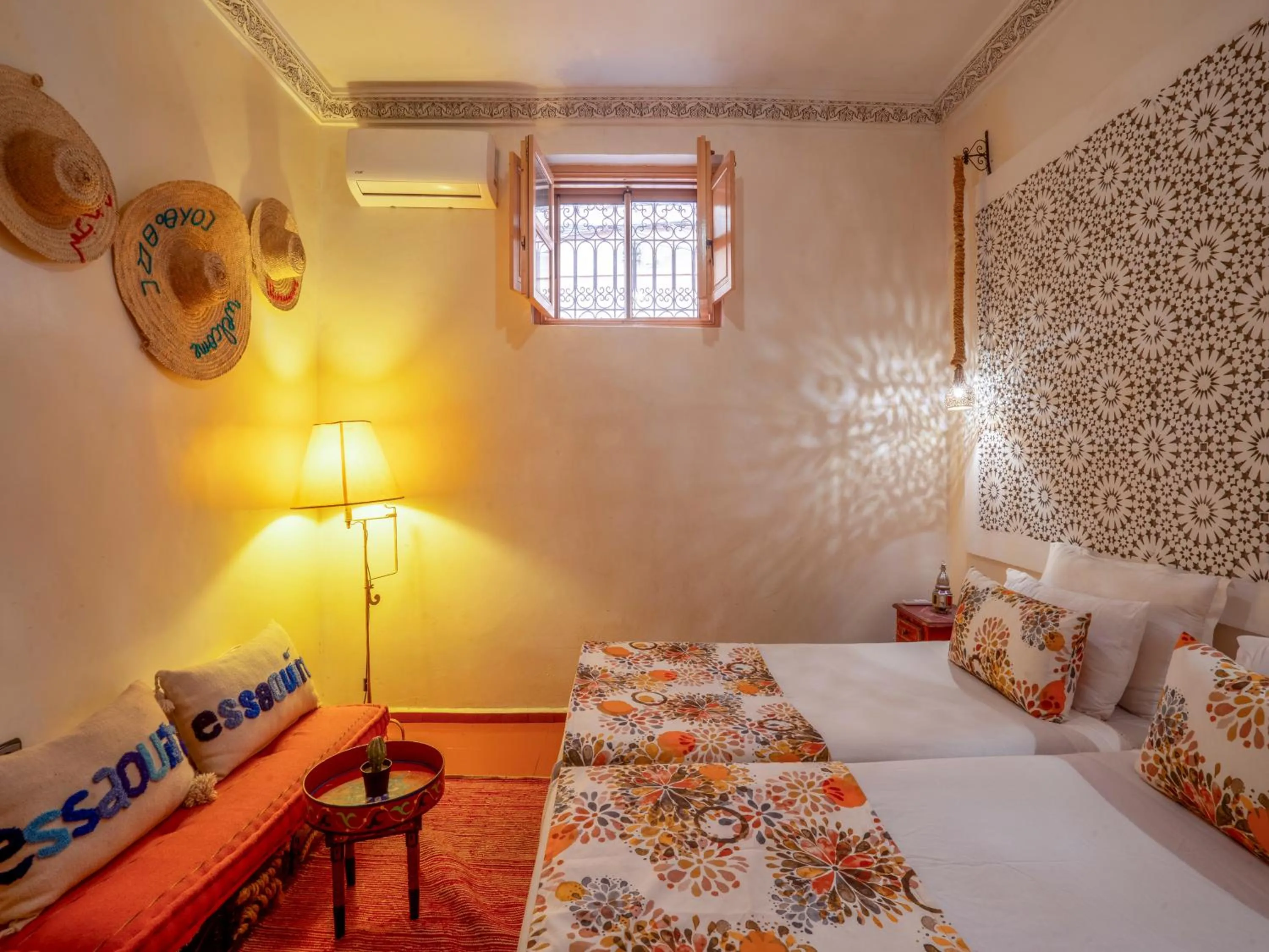 Bed in Riad Dar Nakhla